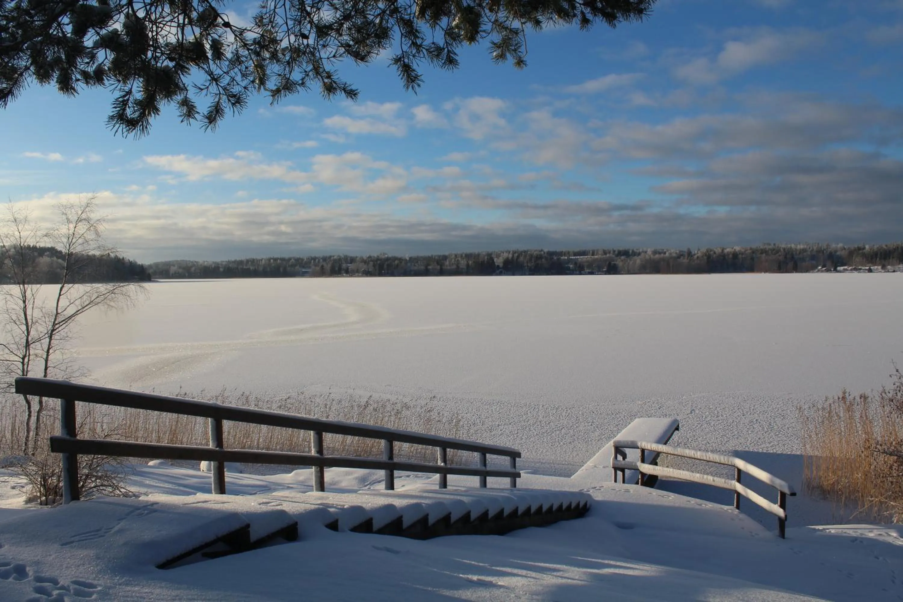 Winter in Labbnäs Semesterhem, Radhuset