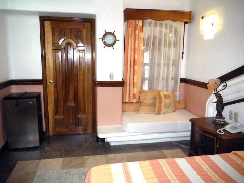 Decorative detail, Bed in Canadian Resort Huatulco