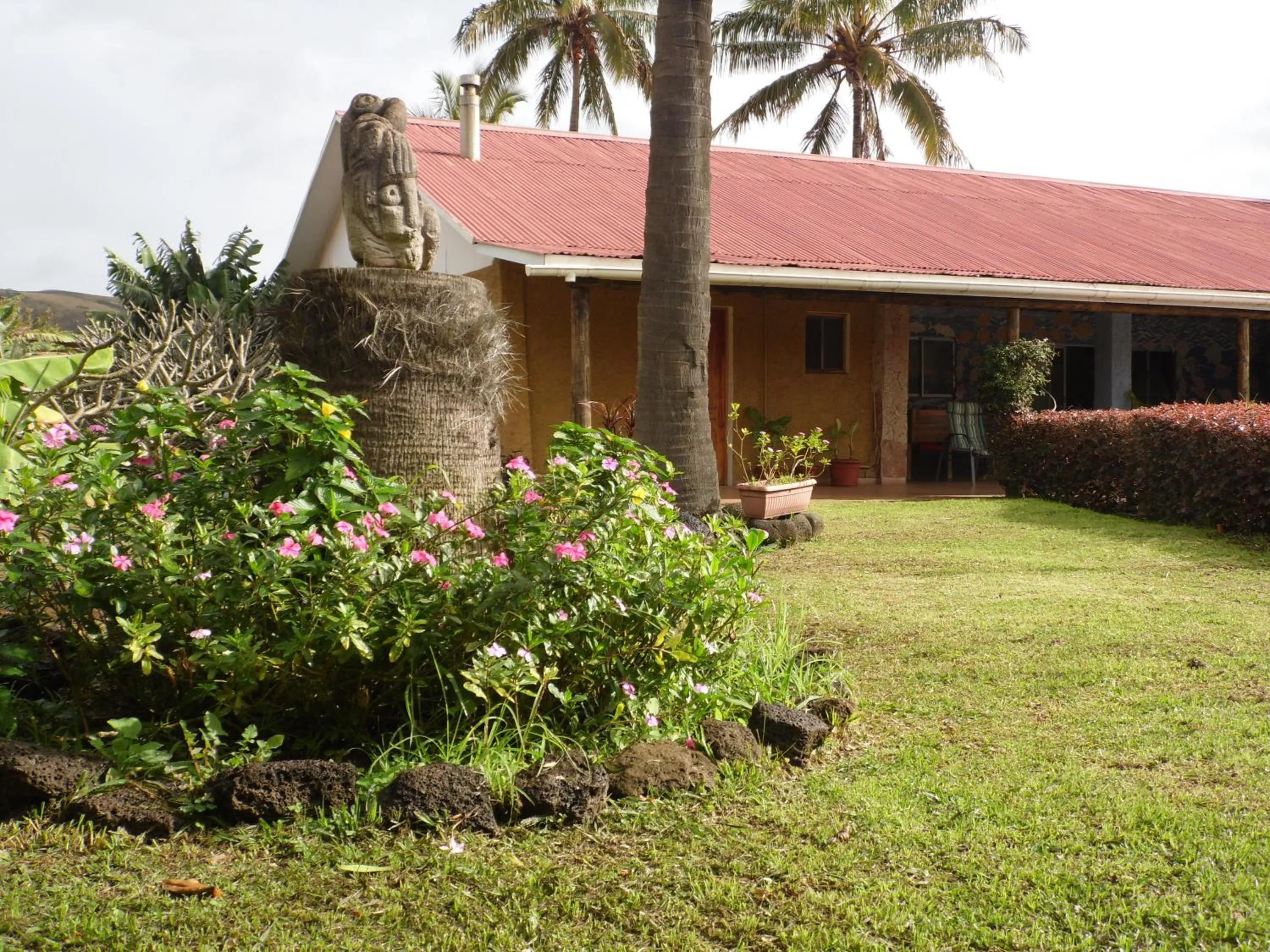 Garden view in Hotel Manutara