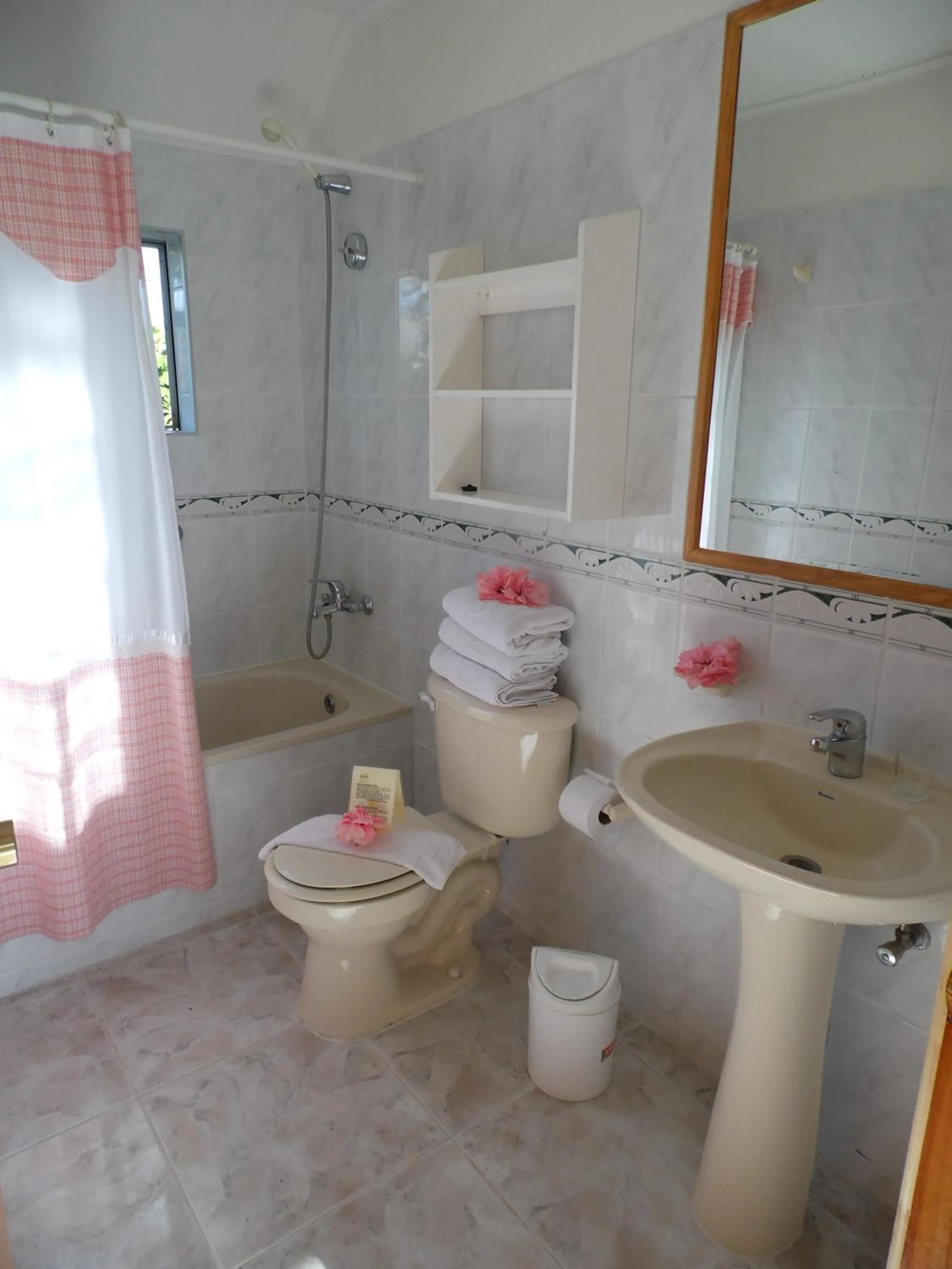 Bathroom in Hotel Manutara