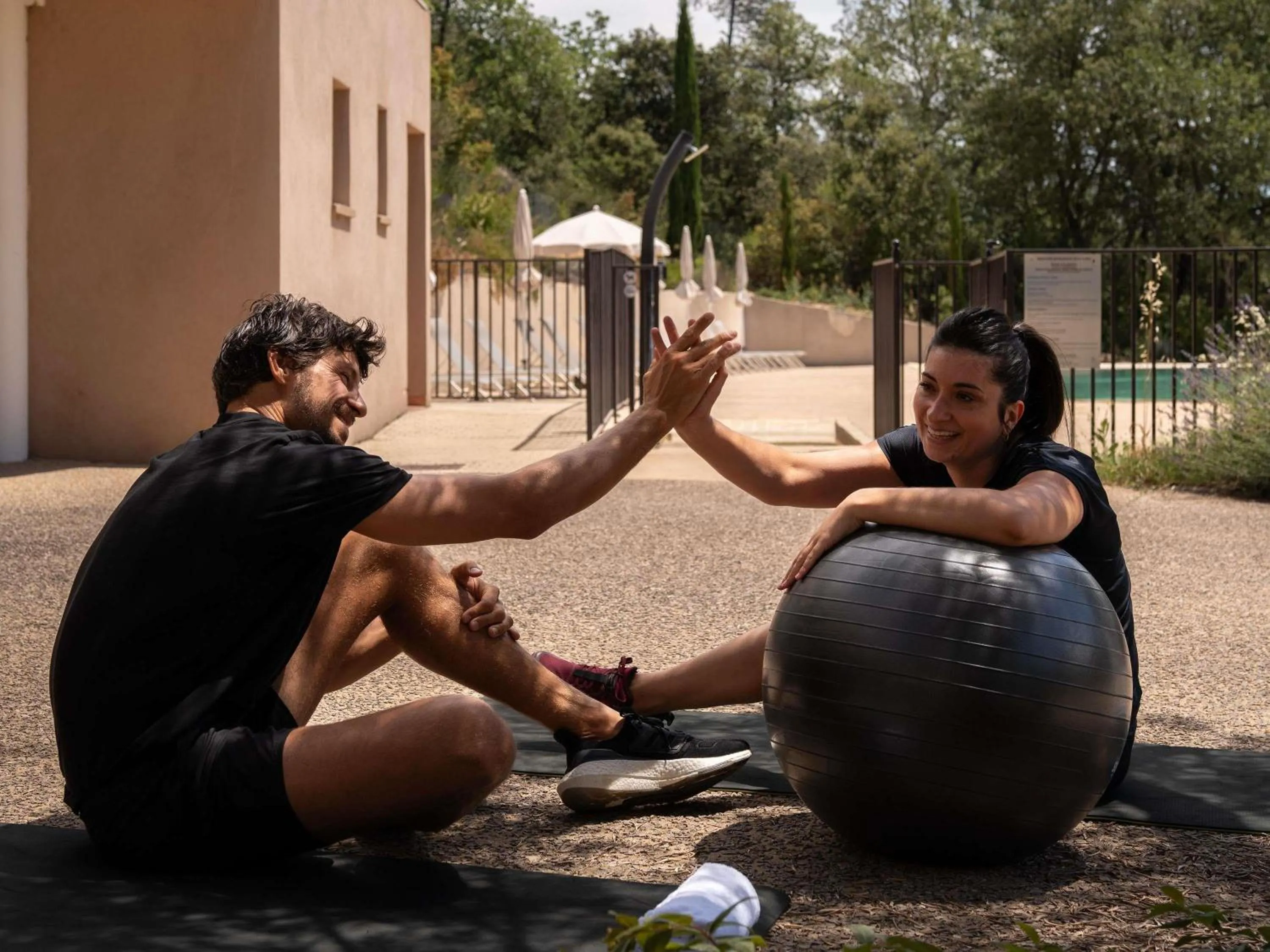 Fitness centre/facilities in Mercure Brignoles Golf de Barbaroux & Spa