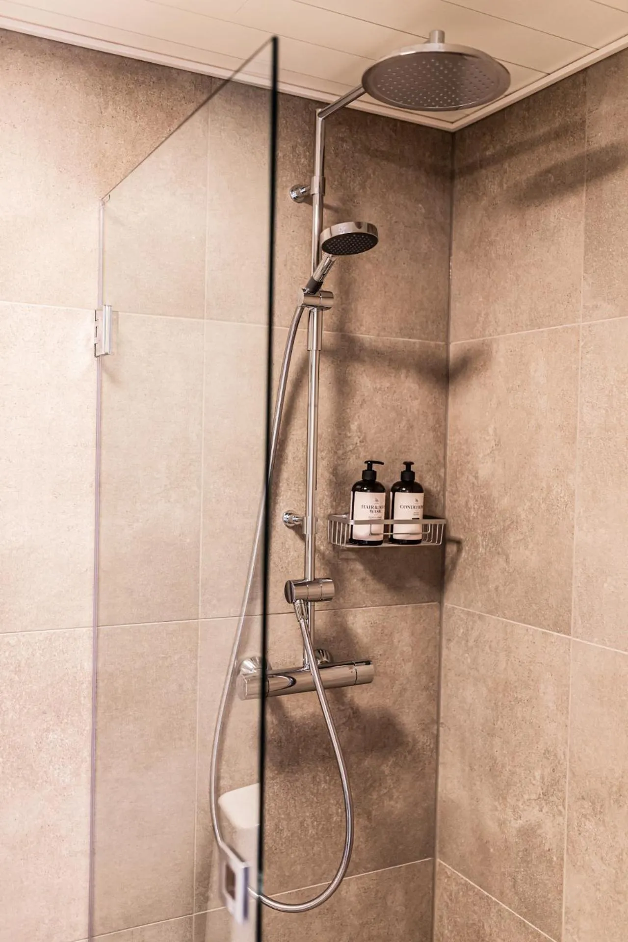 Shower in Radalla Resort