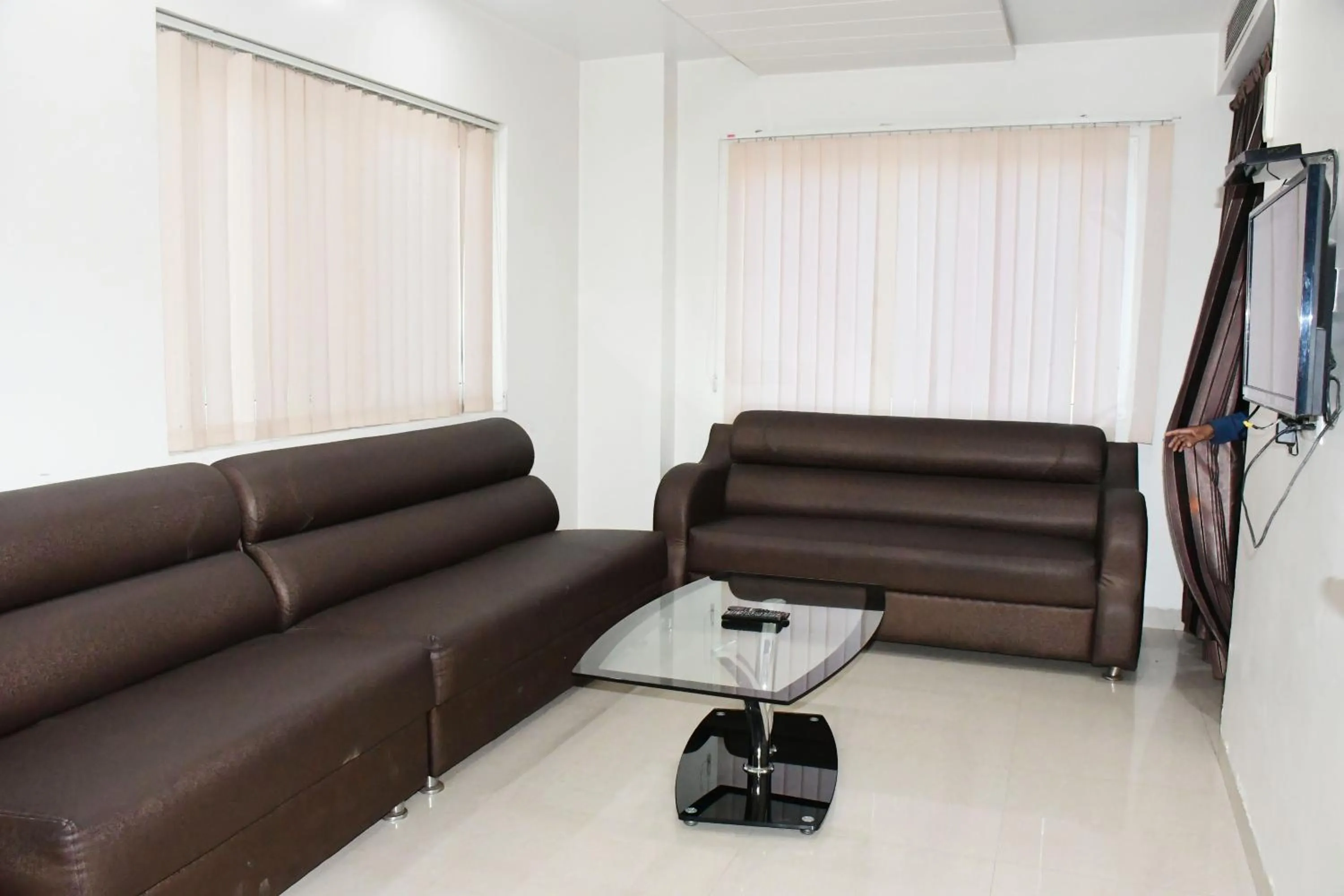 Seating area in HOTEL ANAND INTERNATIONAL