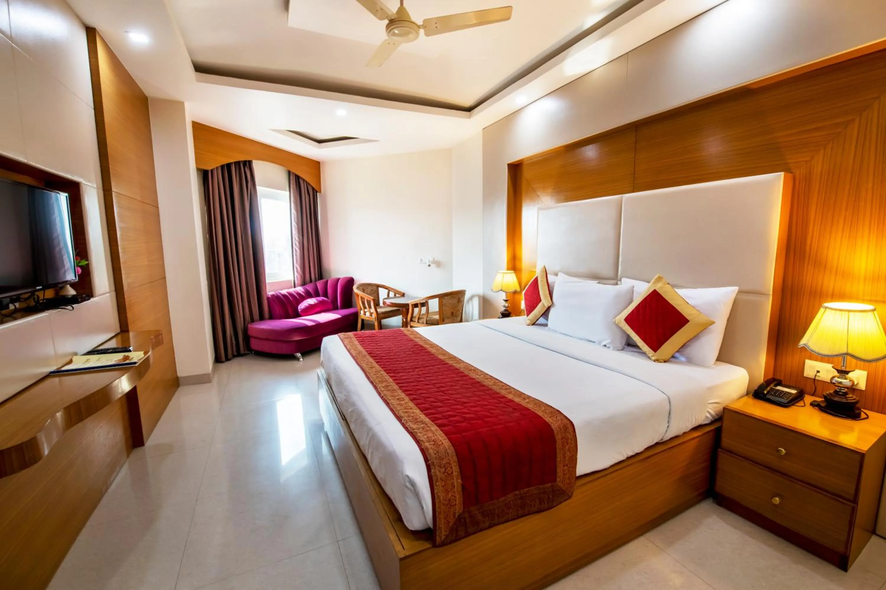 Bed in HOTEL ANAND INTERNATIONAL