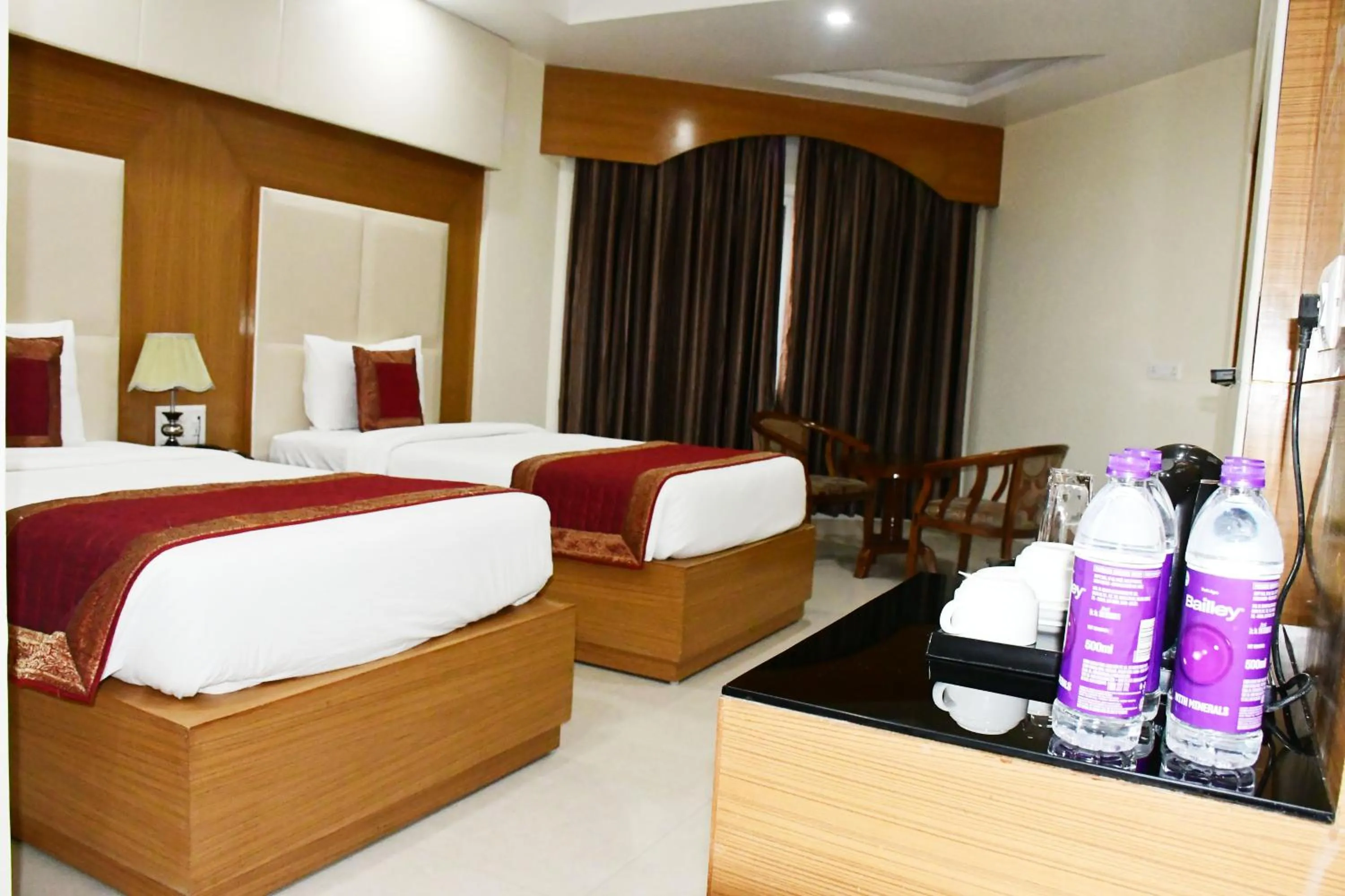 Bed in HOTEL ANAND INTERNATIONAL