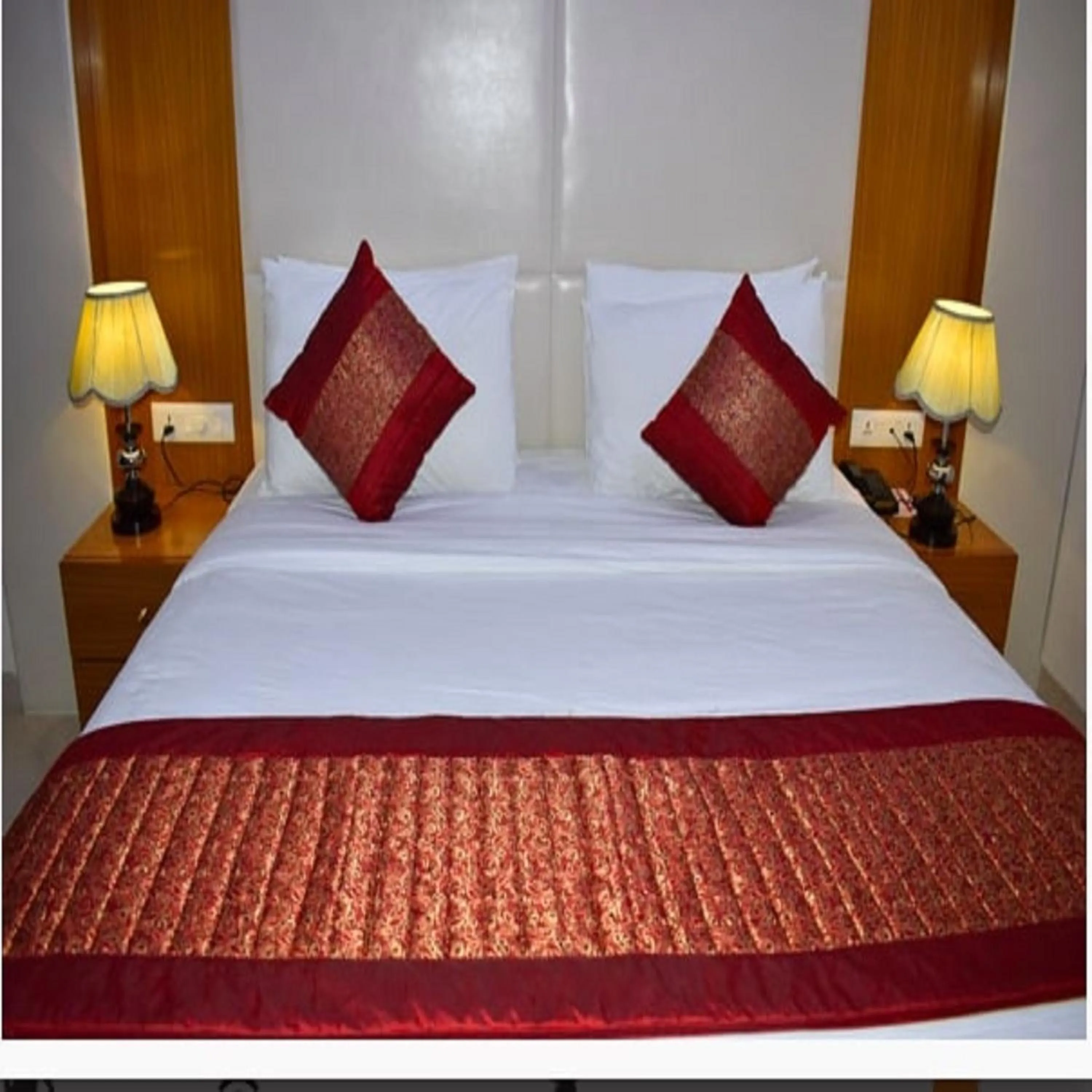 Bed in HOTEL ANAND INTERNATIONAL