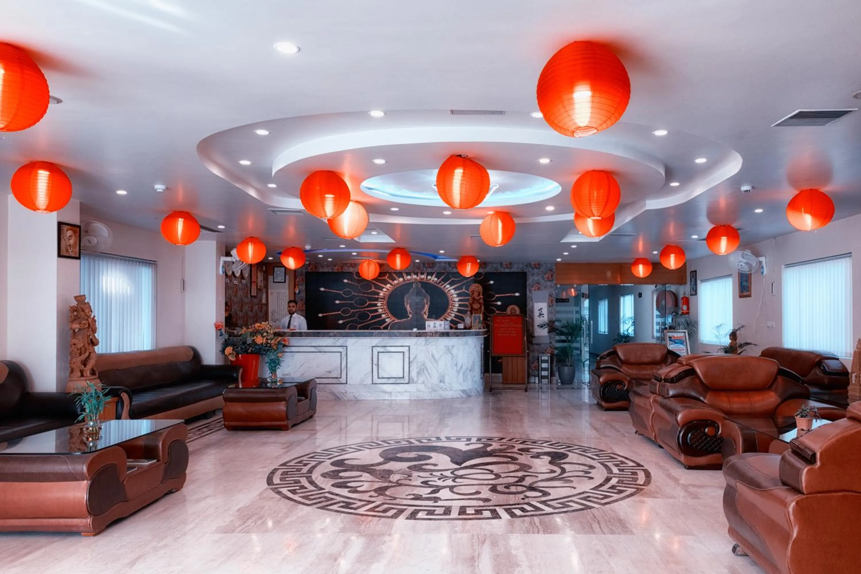Lobby or reception in HOTEL ANAND INTERNATIONAL