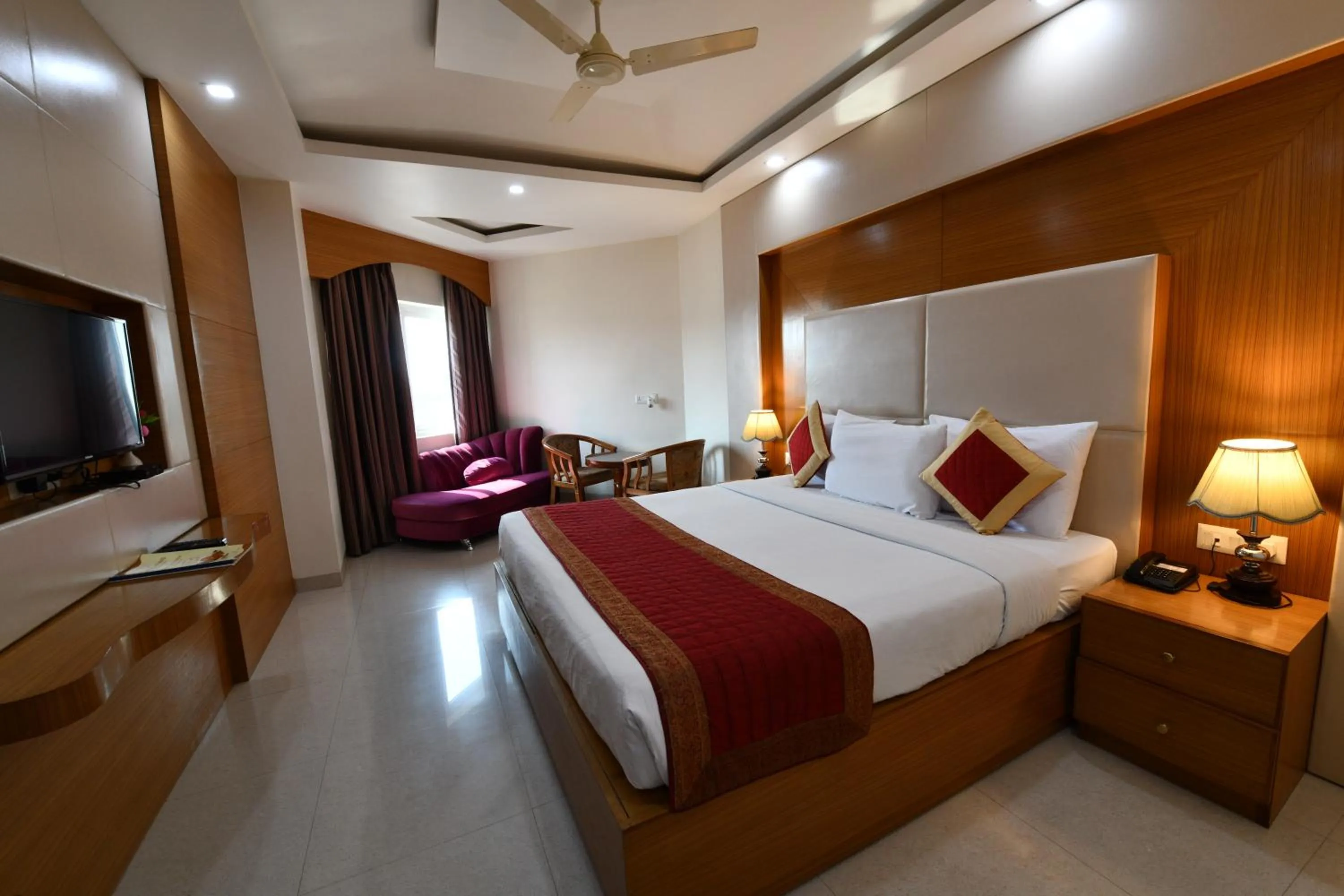 Bed in HOTEL ANAND INTERNATIONAL