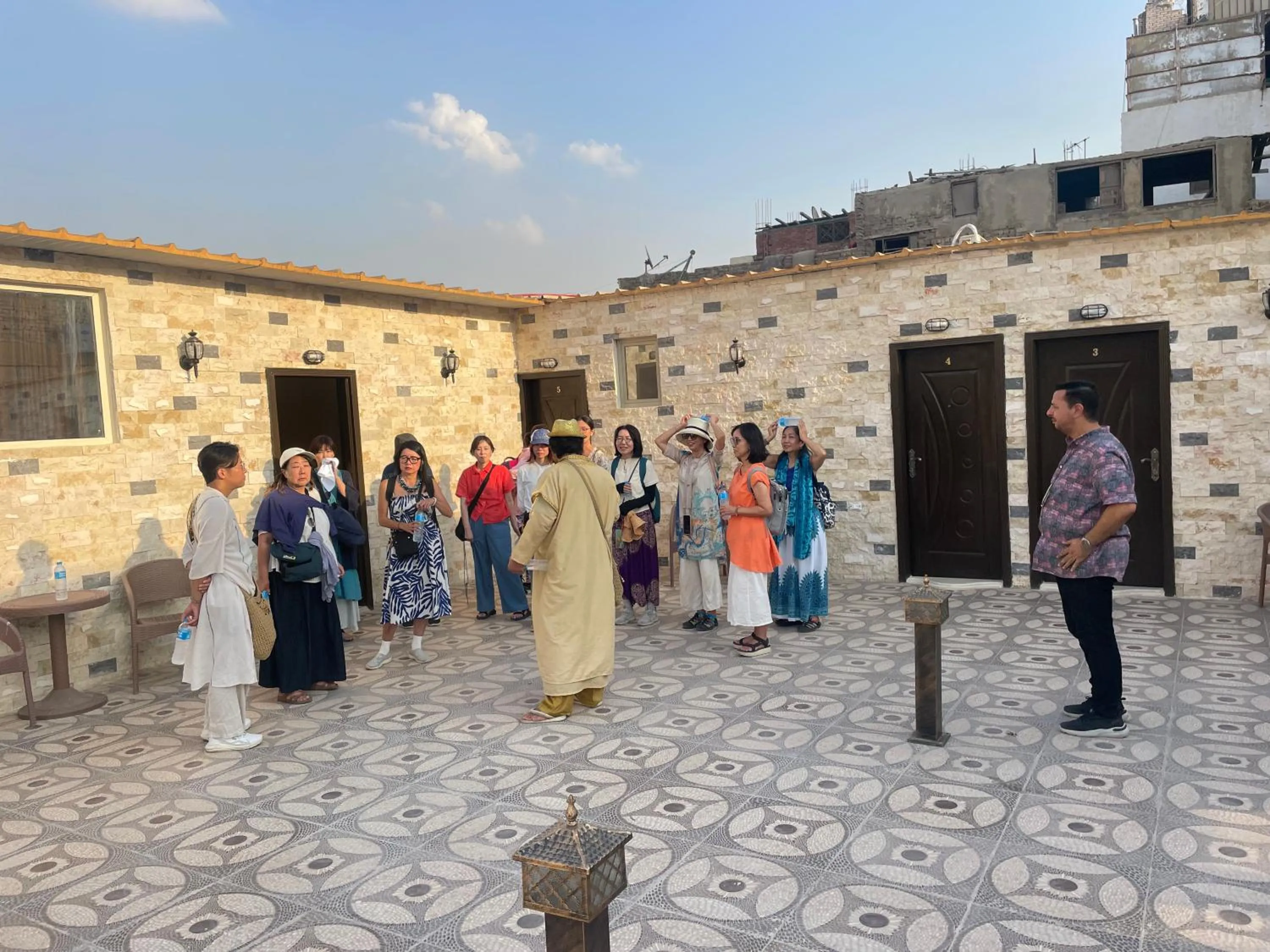 Sphinx palace pyramids view inn