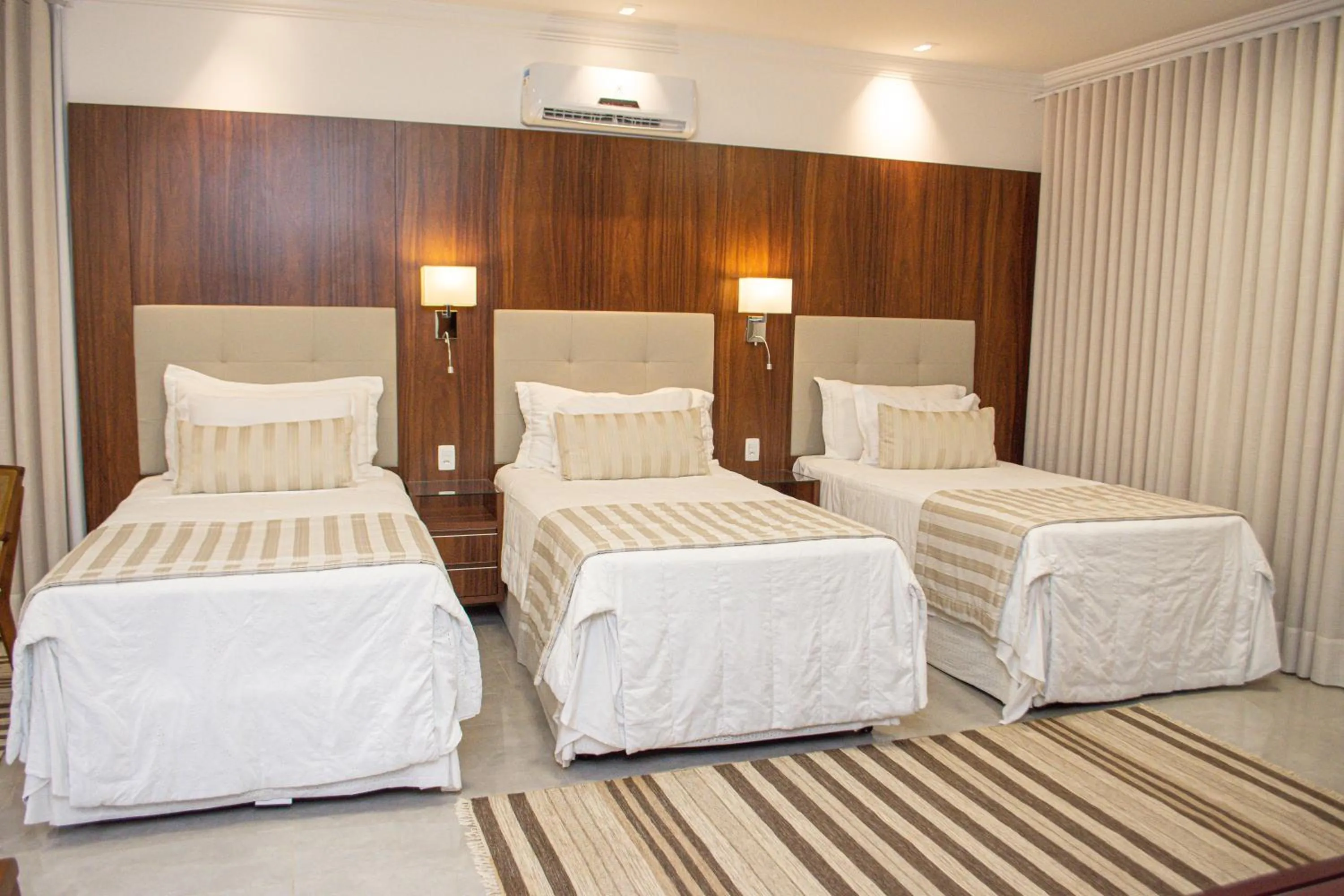 Bed in Ananda Pousada