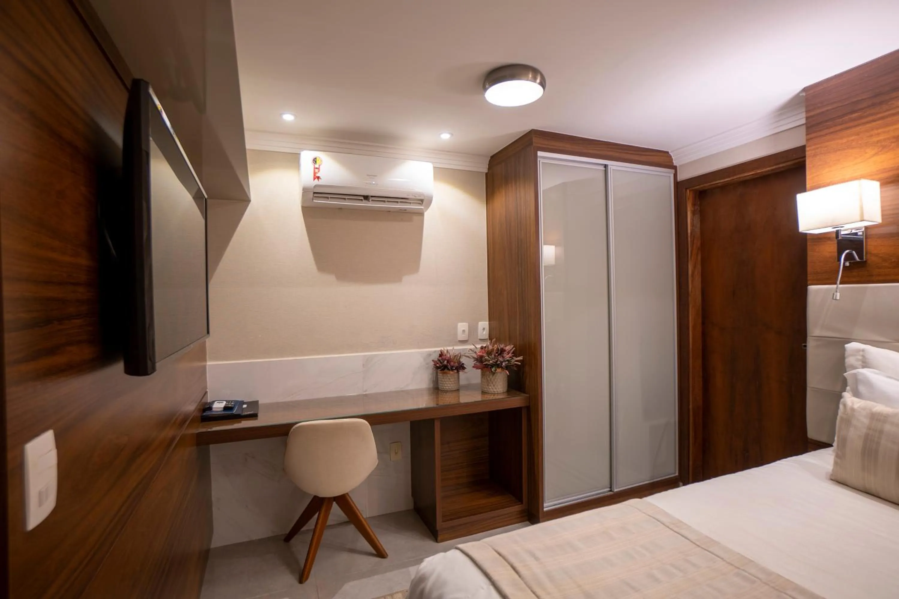 Bed in Ananda Pousada