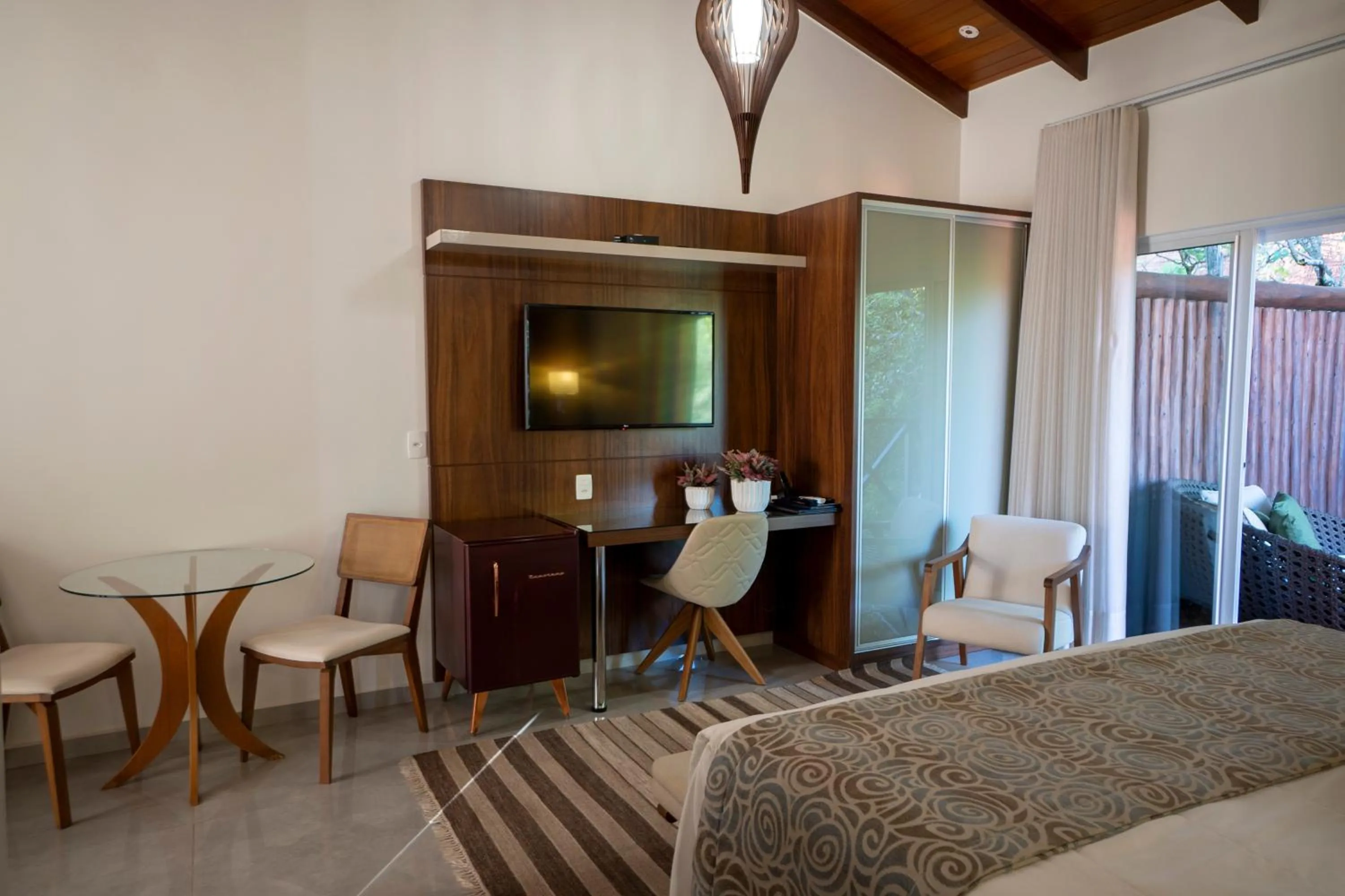 Bed in Ananda Pousada