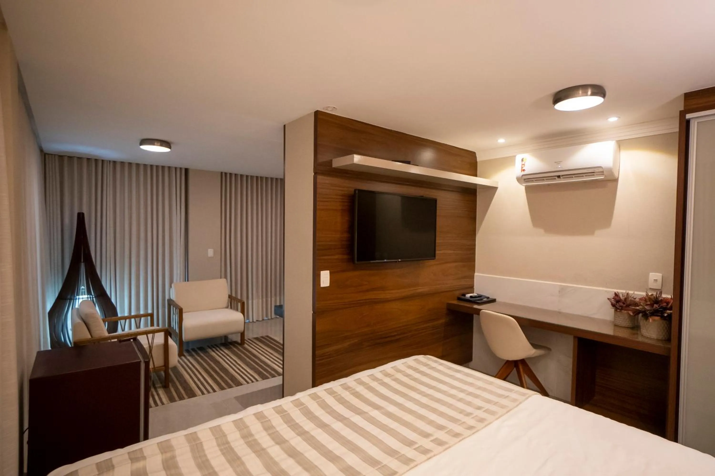 Bed in Ananda Pousada