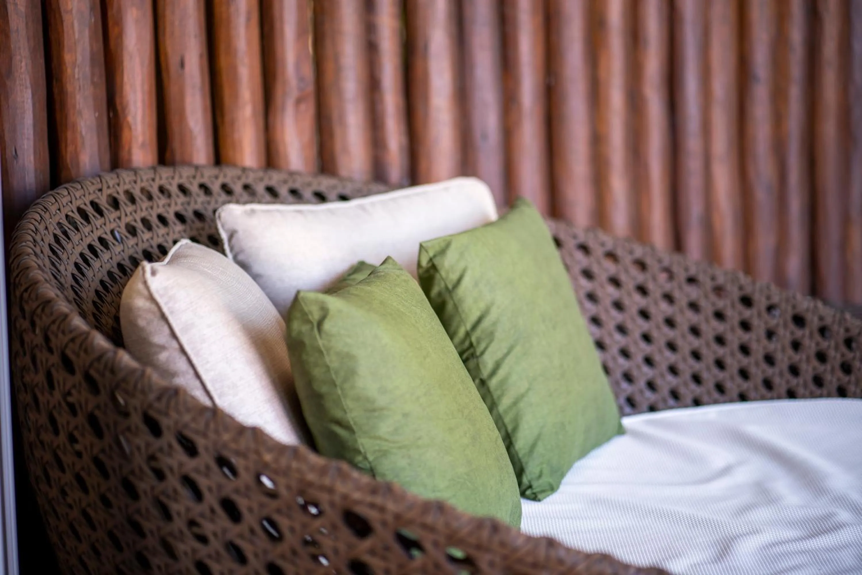 Bed in Ananda Pousada