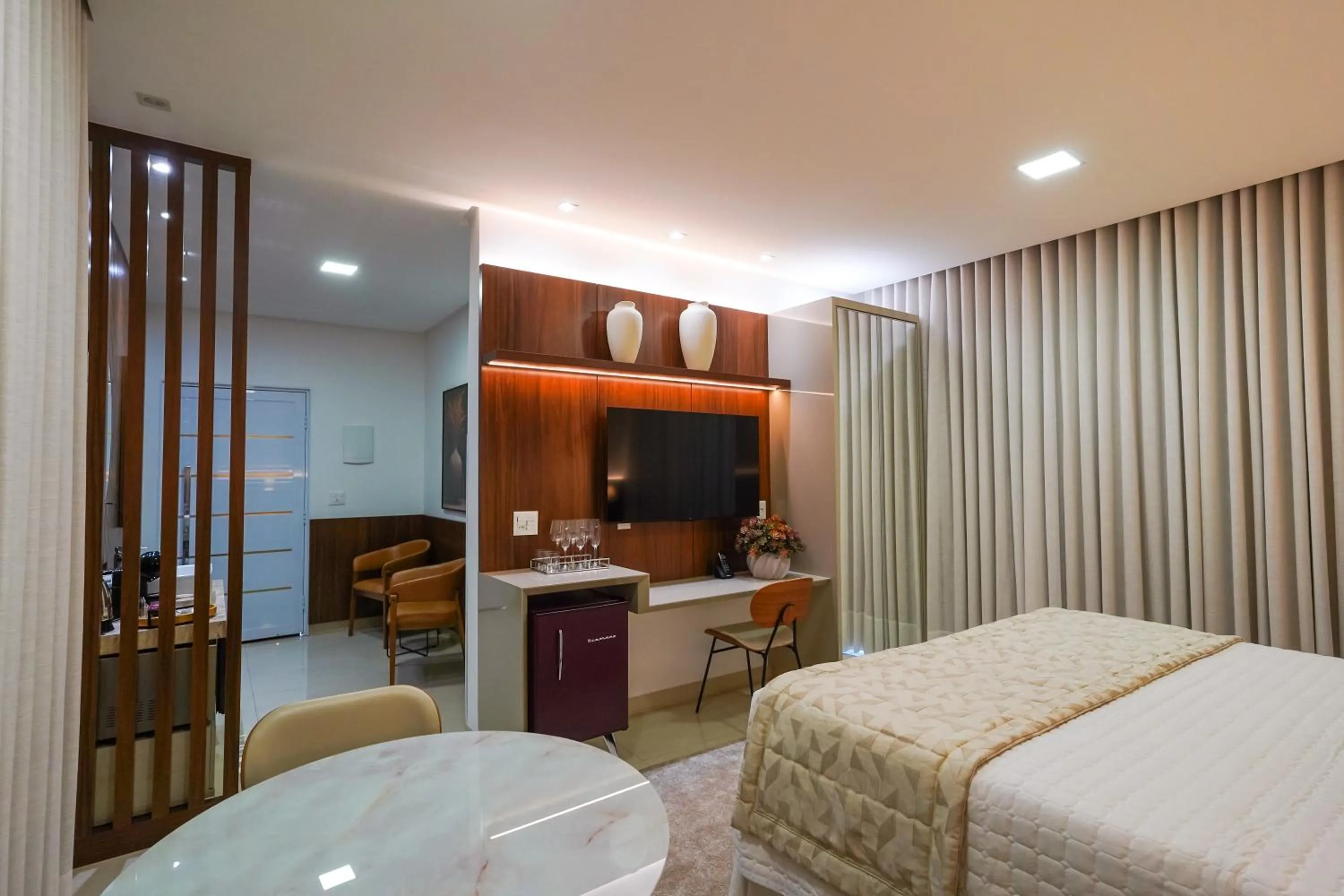 Bed in Ananda Pousada