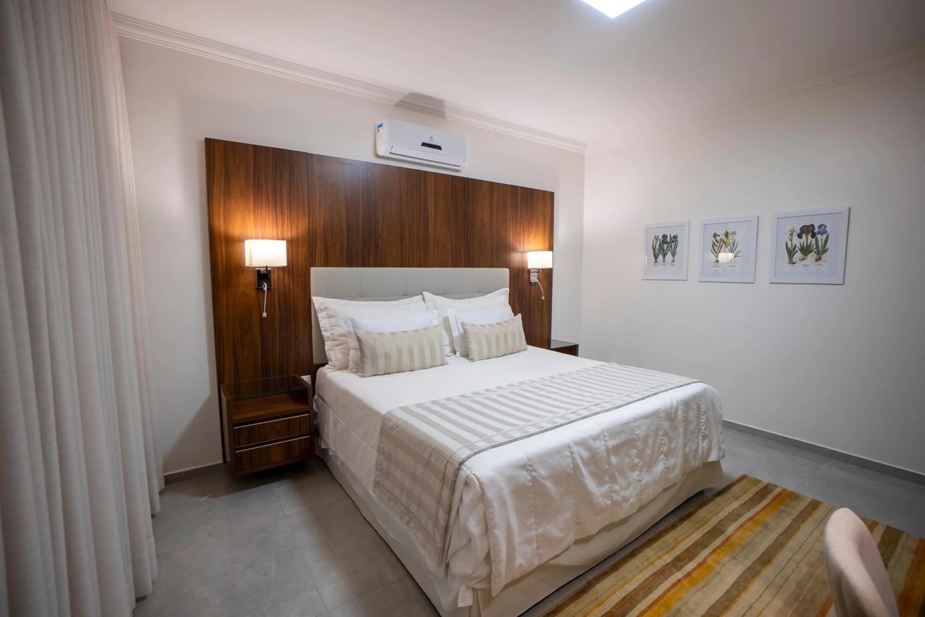 Bed in Ananda Pousada