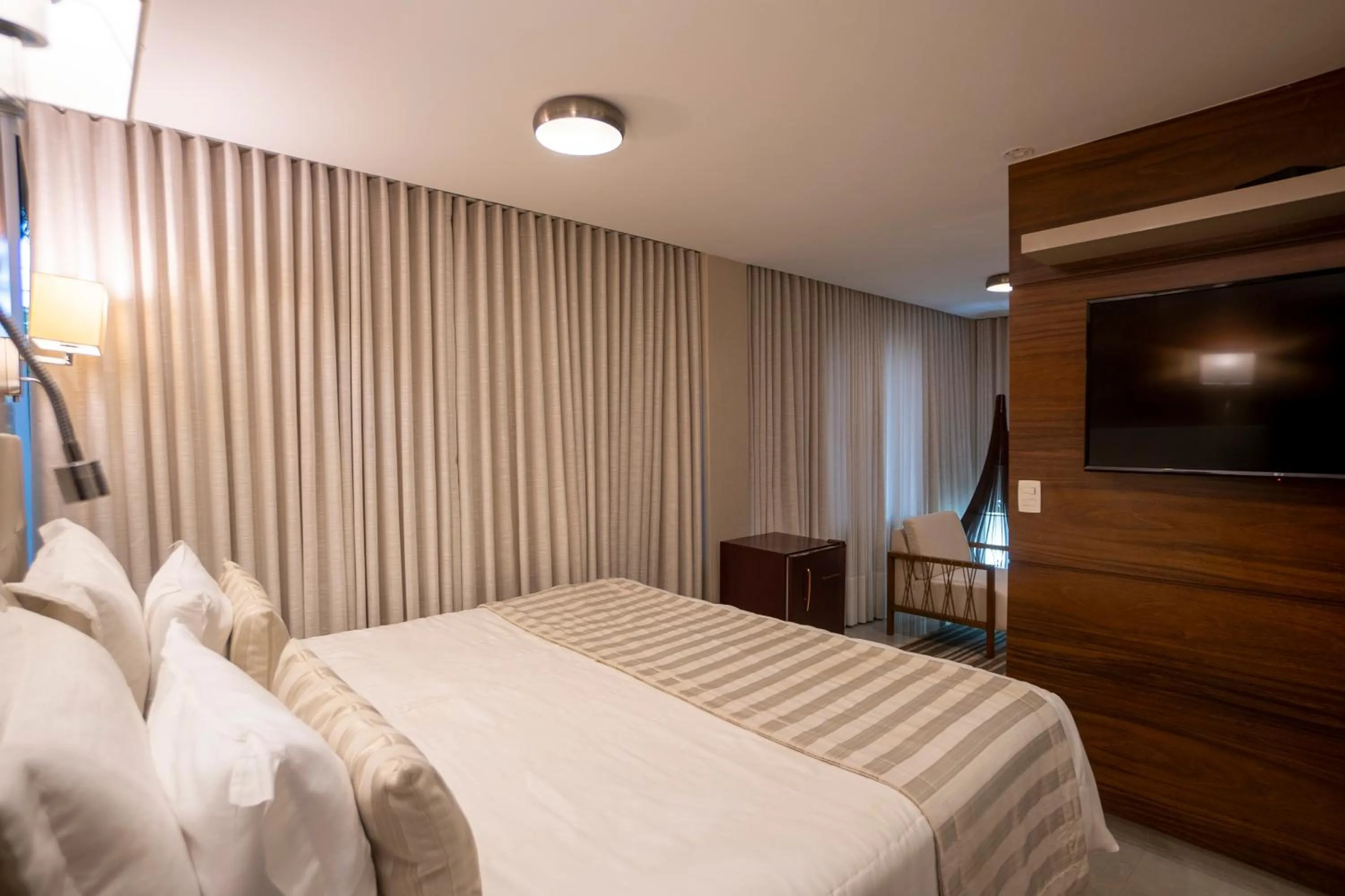 Bed in Ananda Pousada