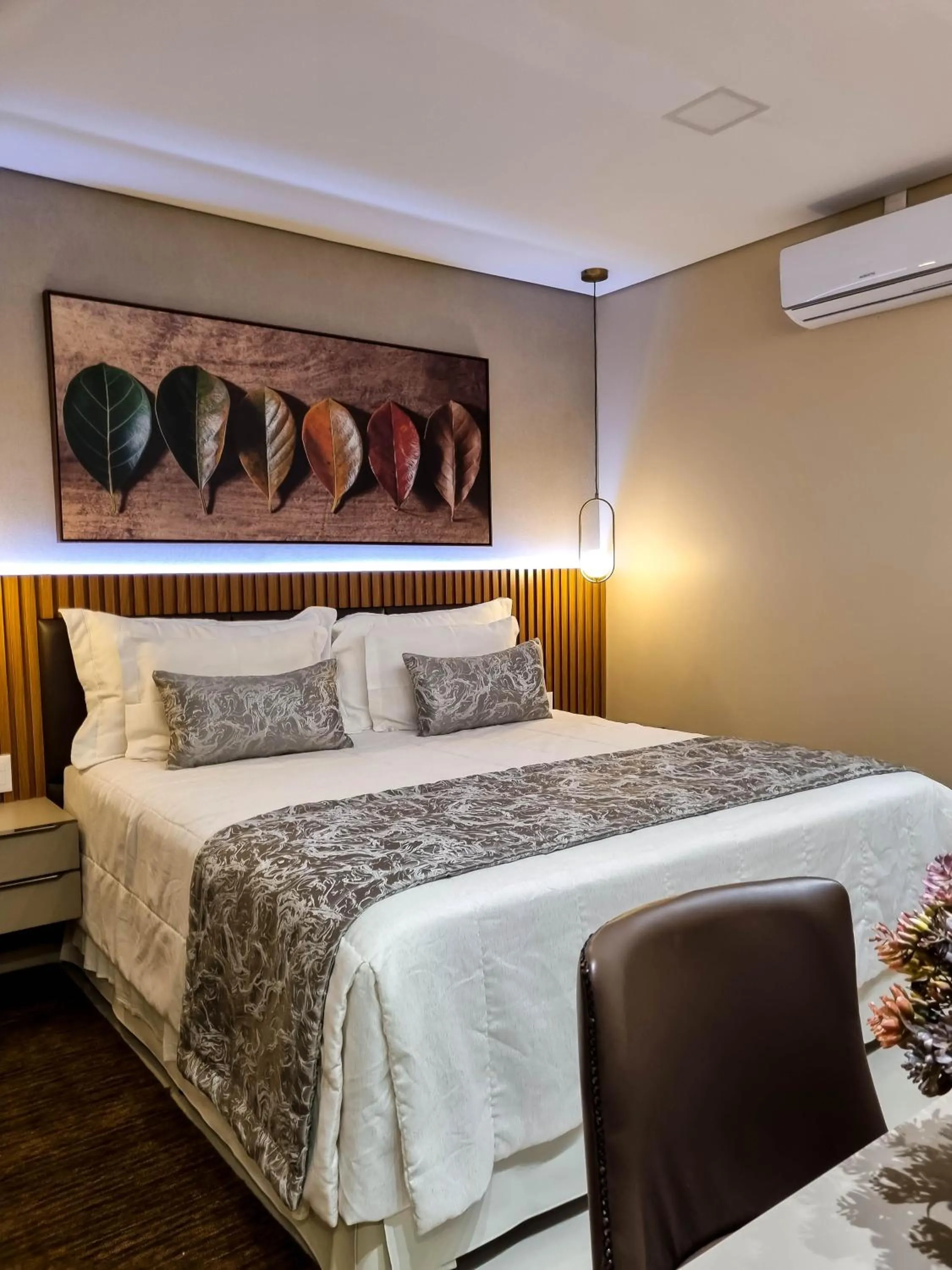 Bed in Ananda Pousada