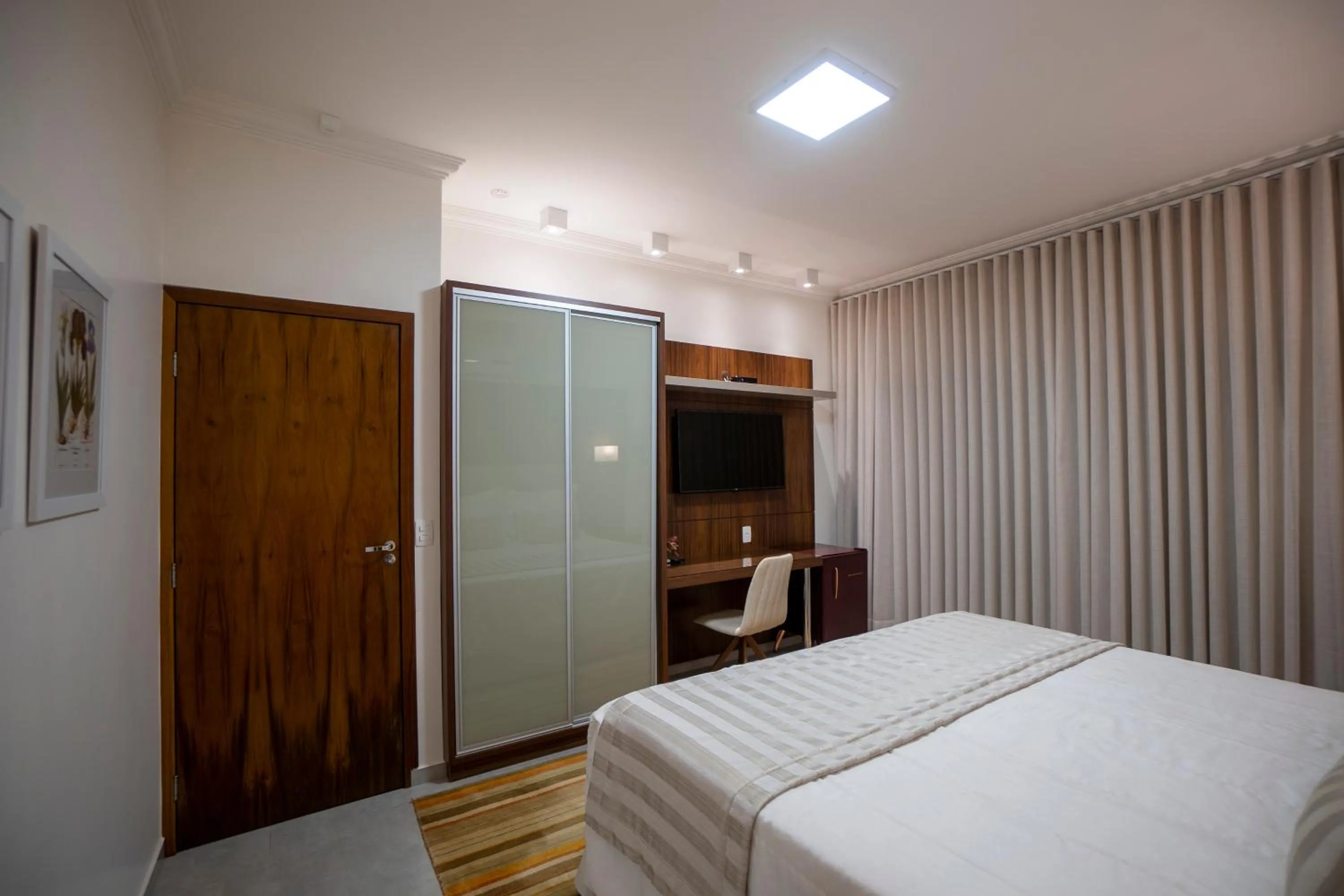 Bed in Ananda Pousada