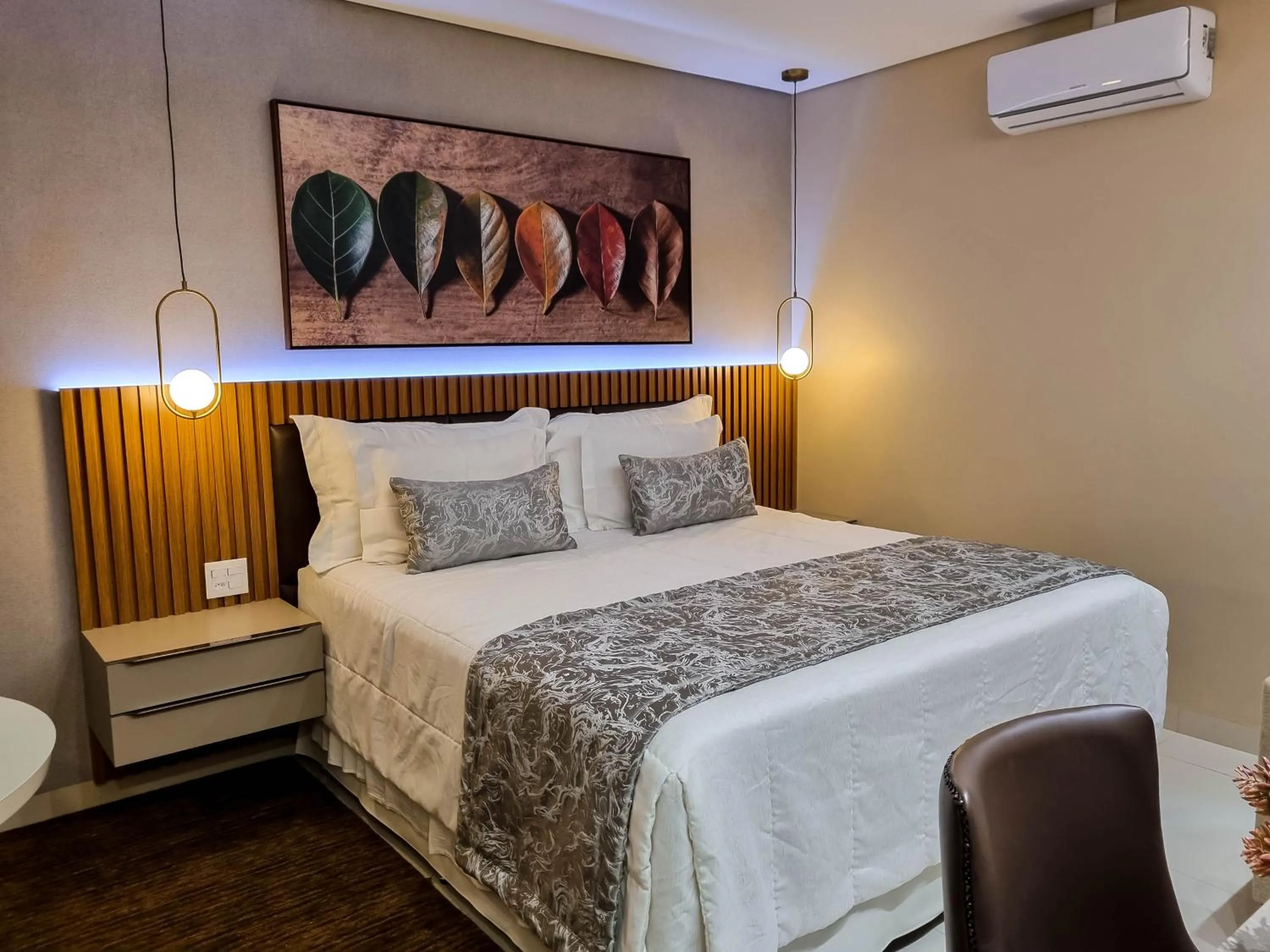 Bed in Ananda Pousada