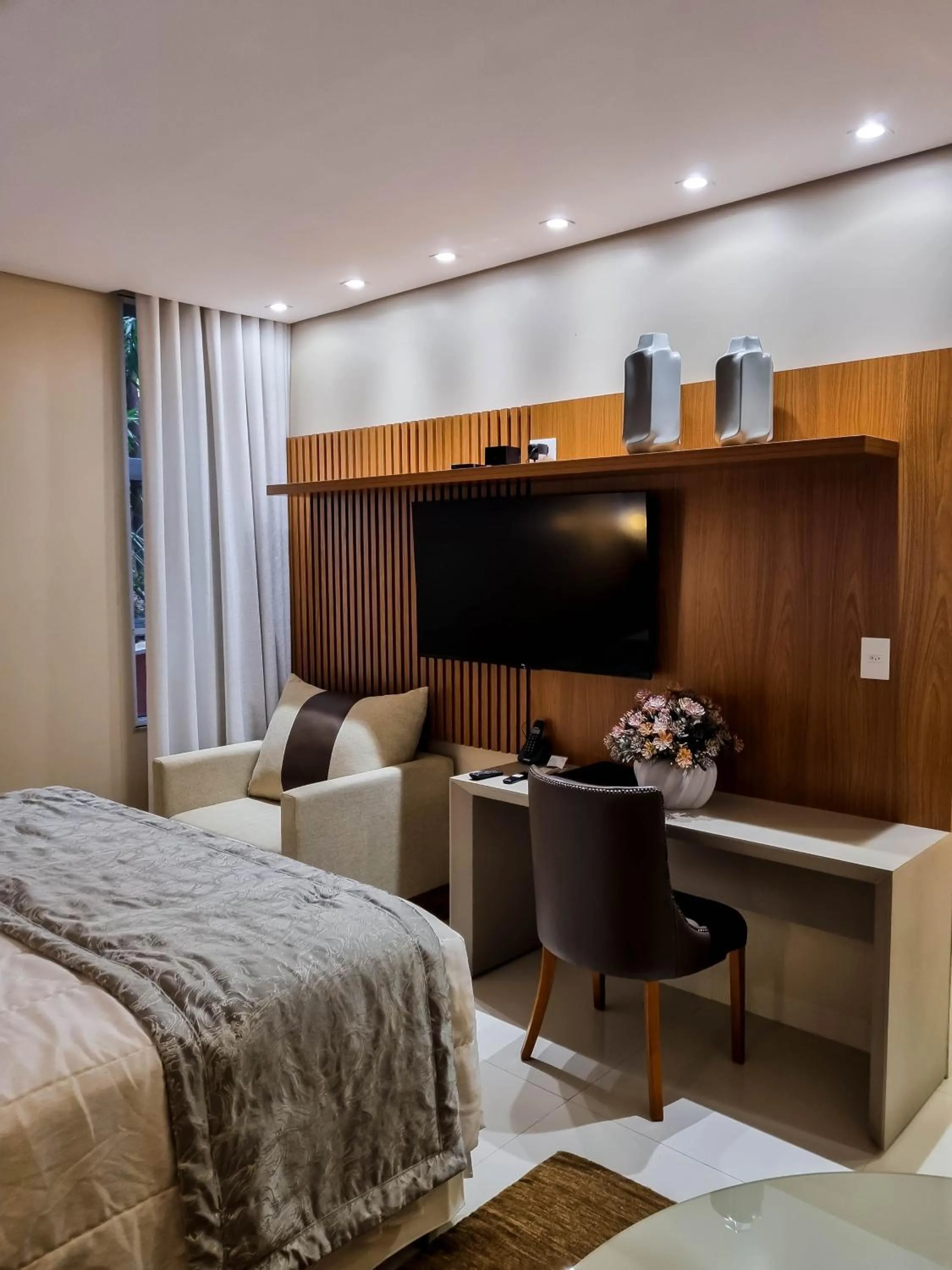 Bed in Ananda Pousada