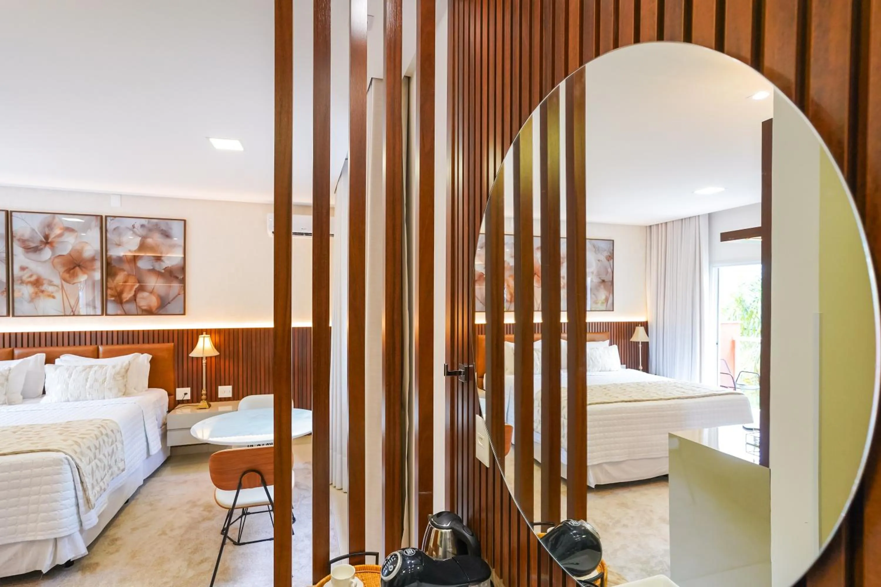 Bed in Ananda Pousada