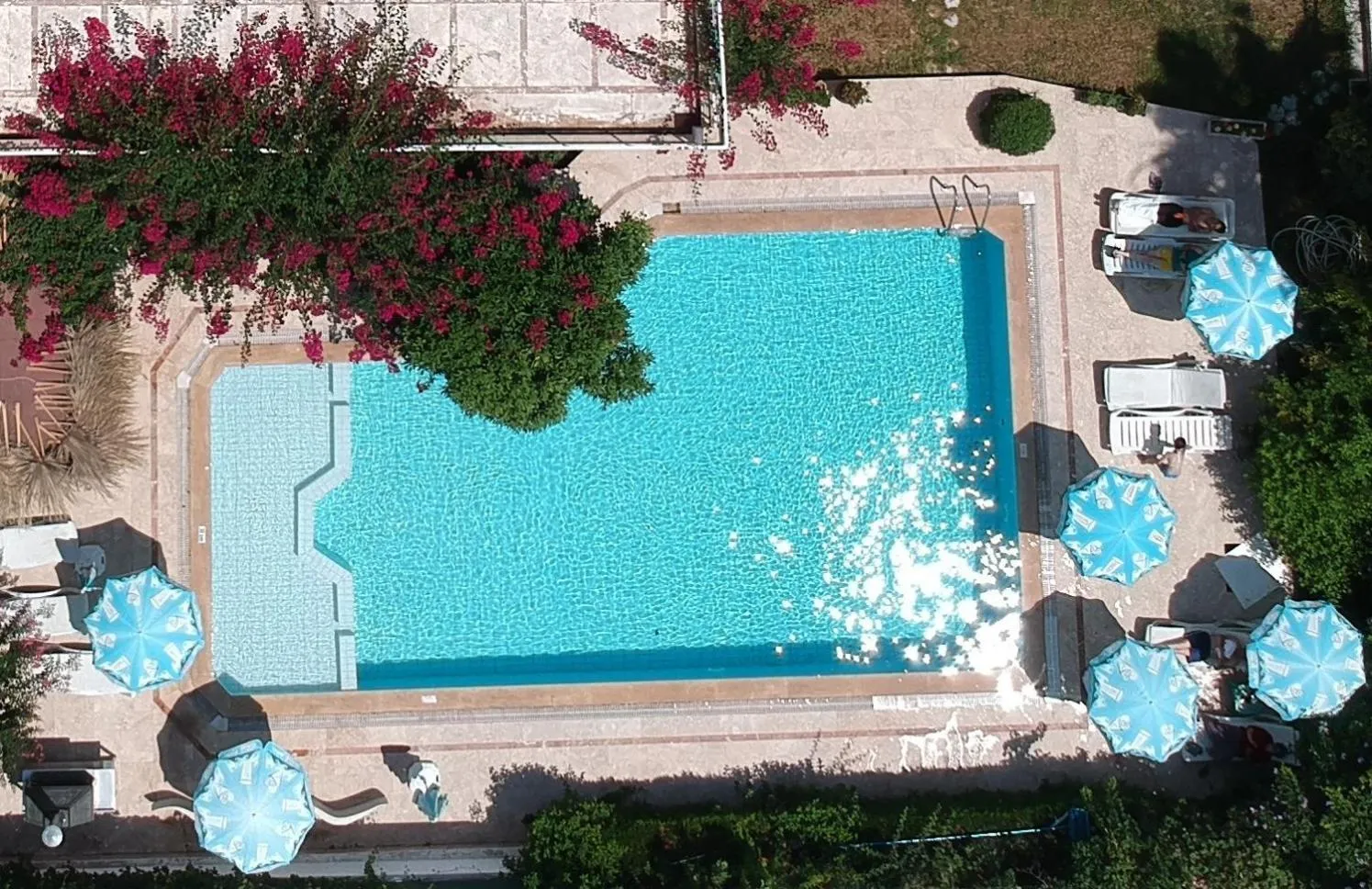 Bird's eye view in Tuncer Garden Hotel