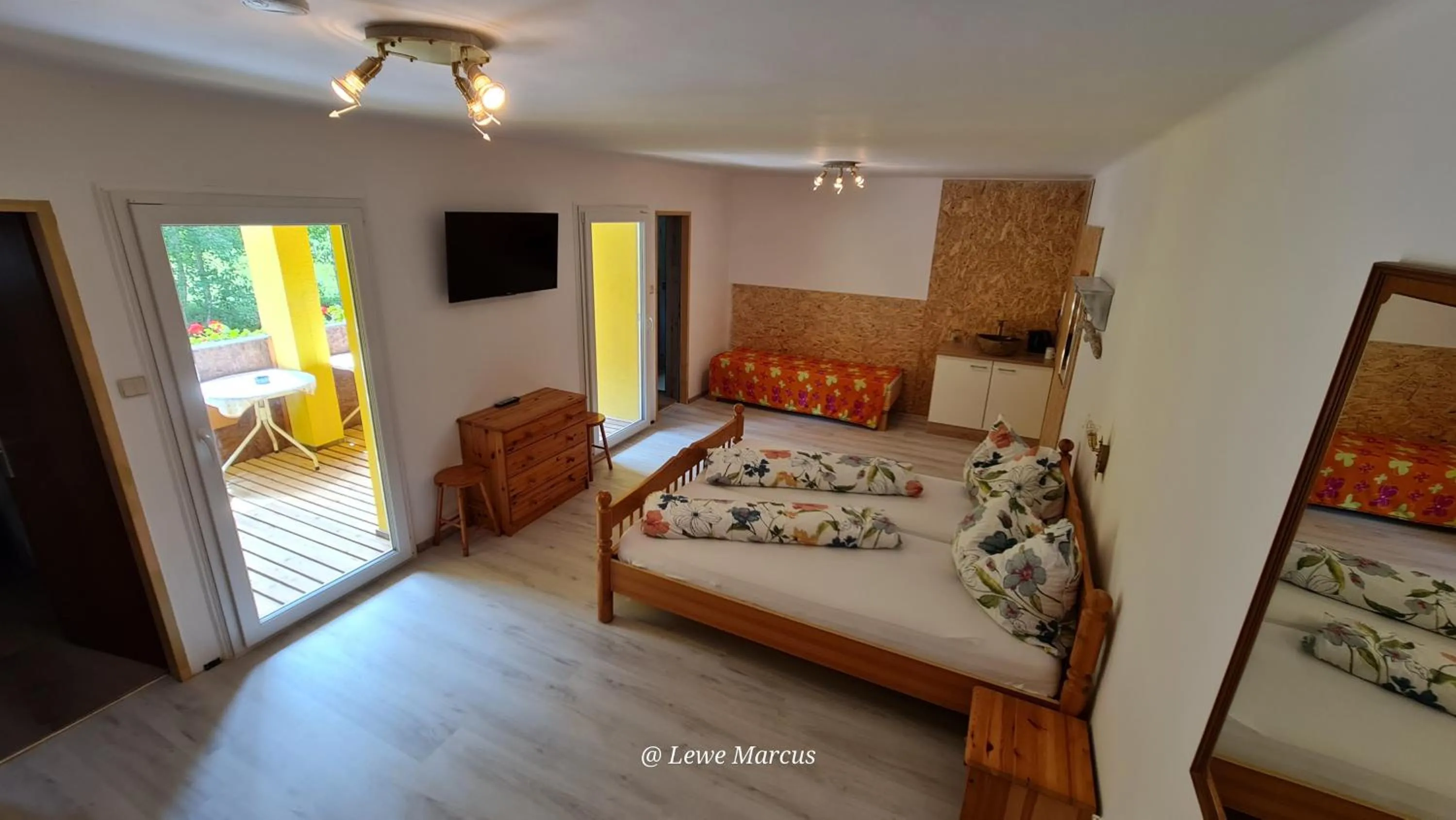 Bed in Appart-Pension Seehang