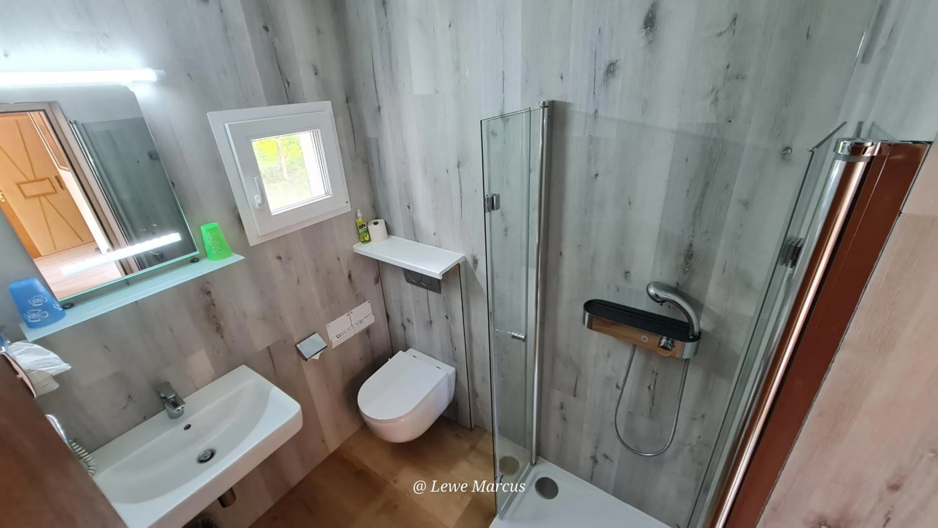 Shower in Appart-Pension Seehang