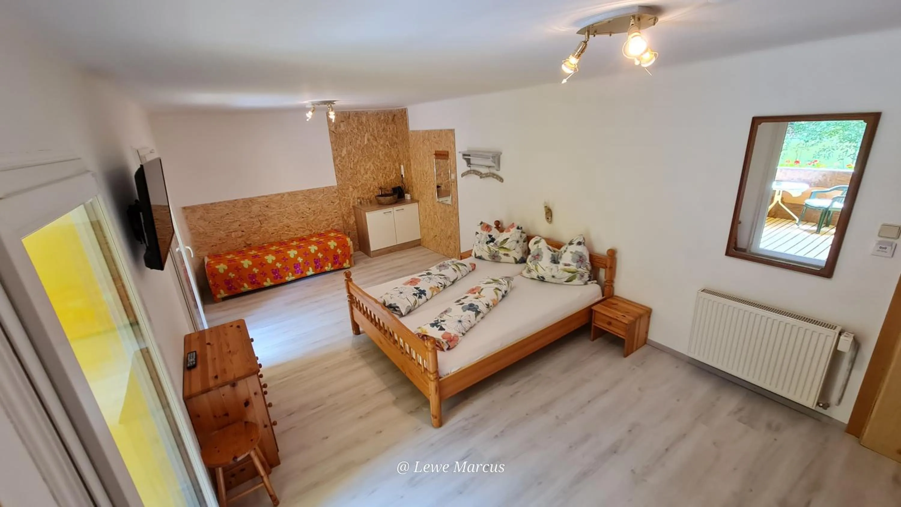 Bed in Appart-Pension Seehang
