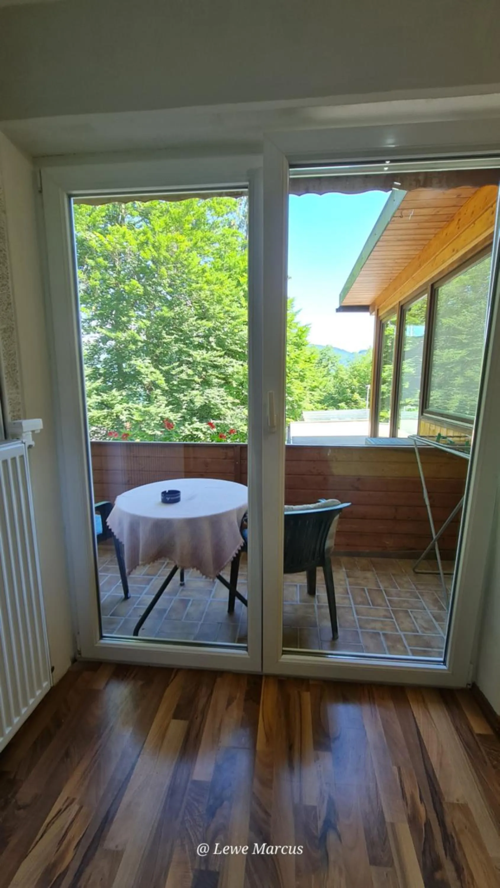 Balcony/Terrace in Appart-Pension Seehang