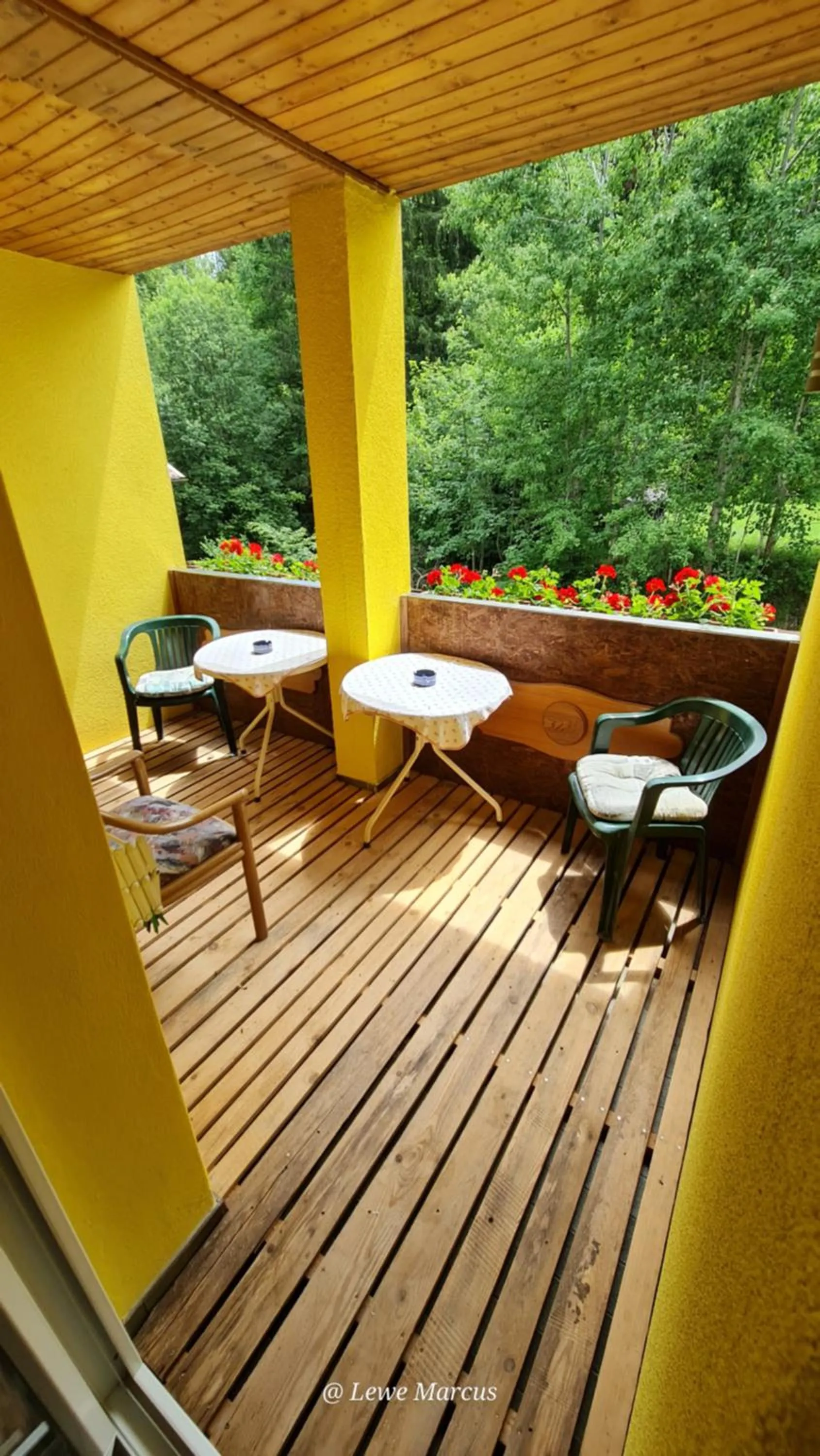 Balcony/Terrace in Appart-Pension Seehang