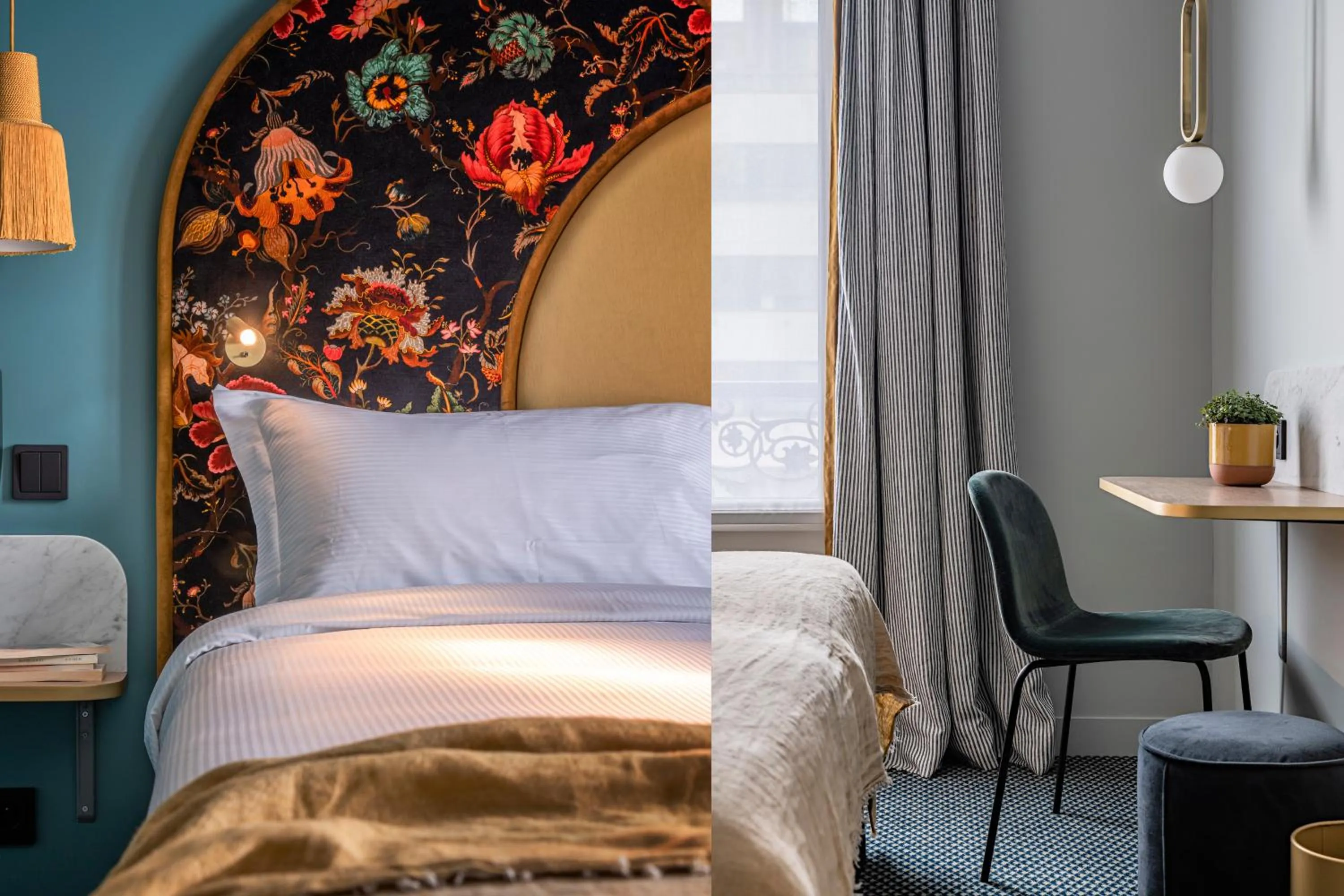 Bed in Hôtel Léopold - Orso Hotels