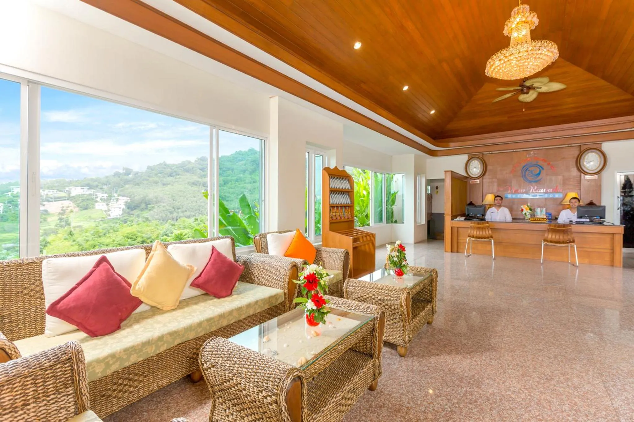 Lobby or reception in The View Rawada Phuket