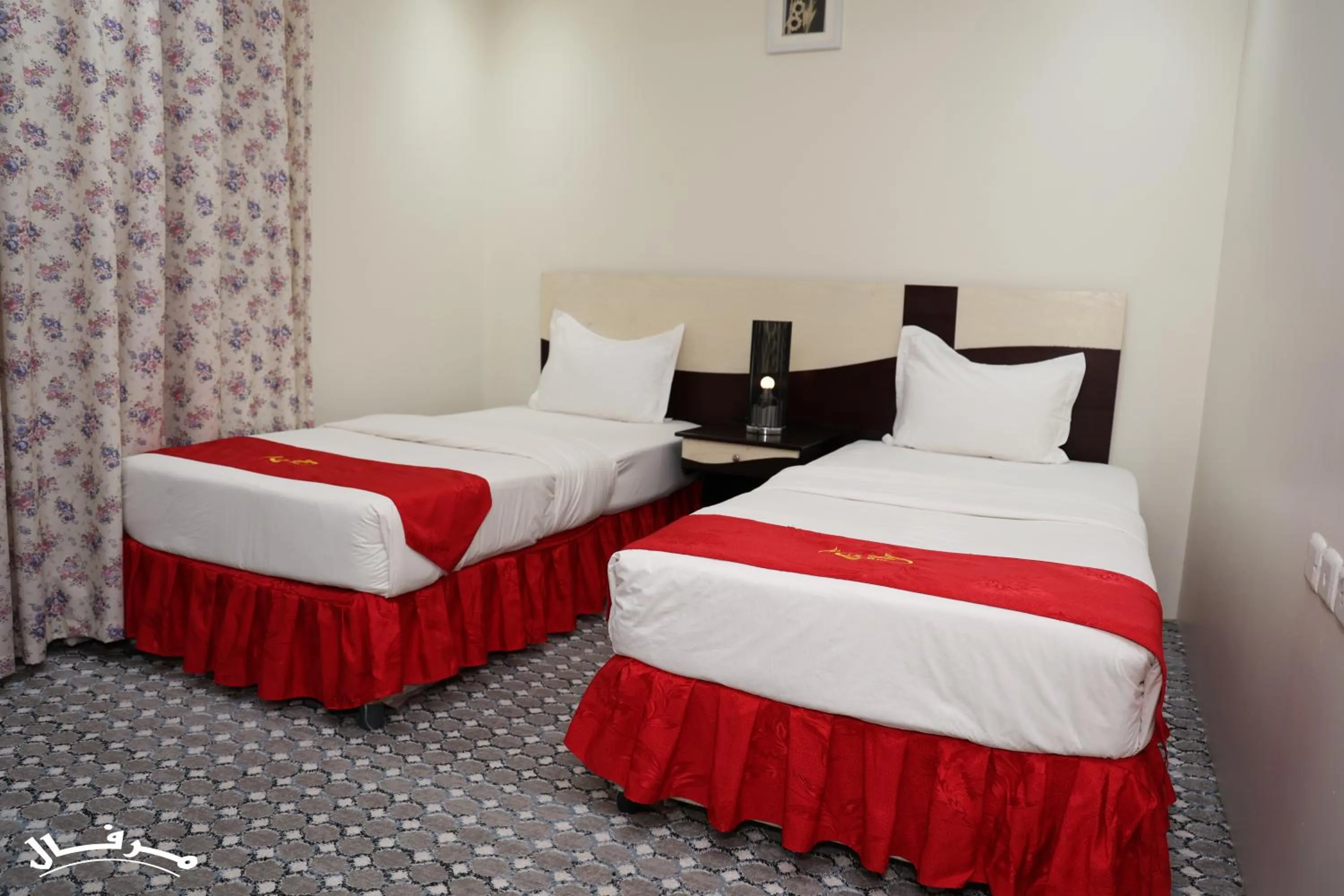 Bed in Merfal Hotel Apartments Al Taawan
