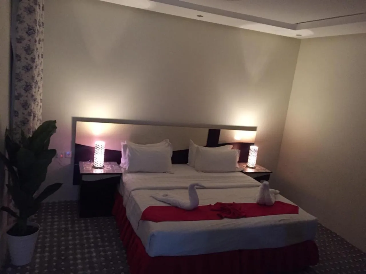 Bed in Merfal Hotel Apartments Al Taawan