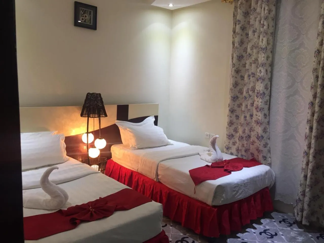 Bed in Merfal Hotel Apartments Al Taawan