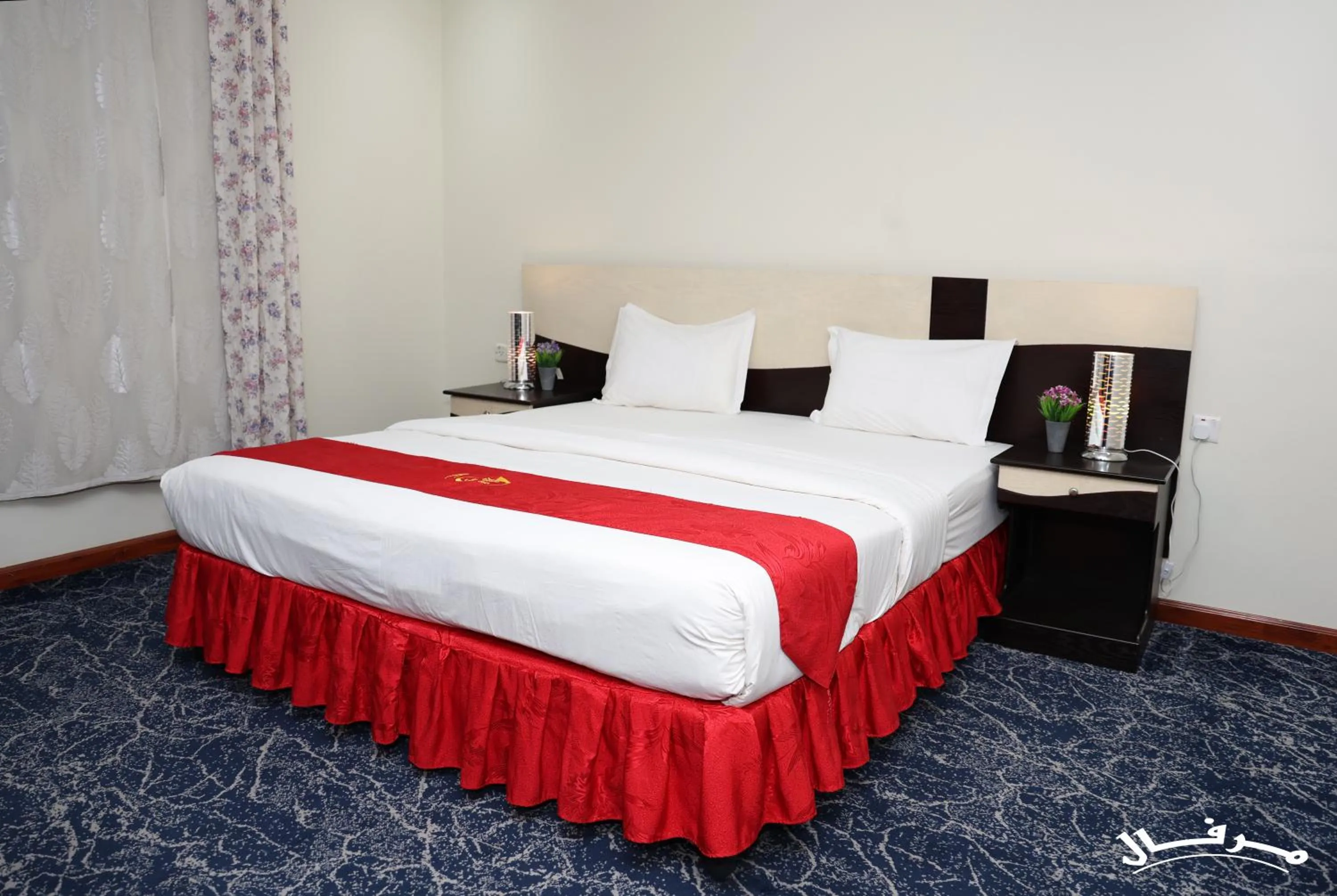 Bed in Merfal Hotel Apartments Al Taawan