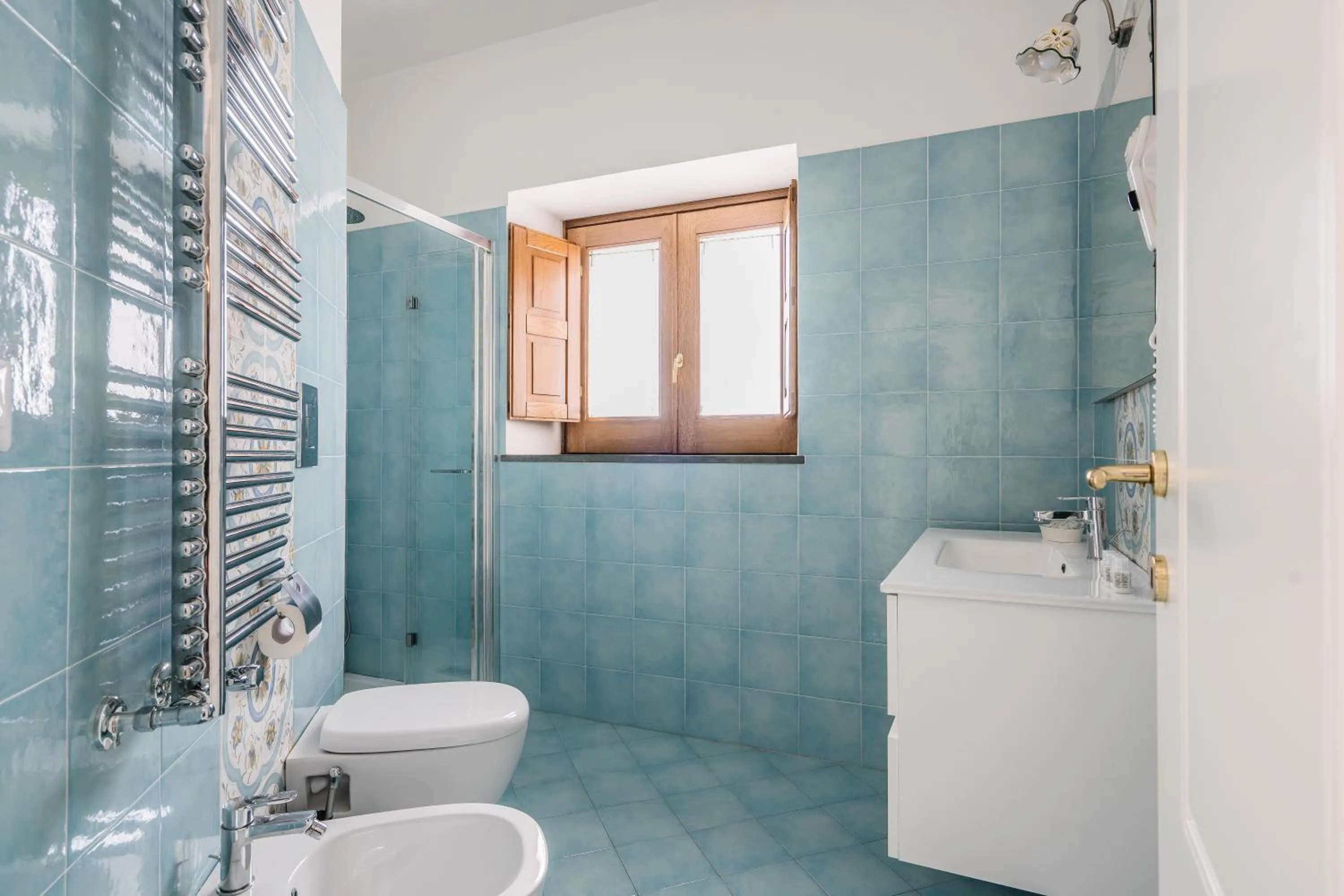 Shower in Villa Prota