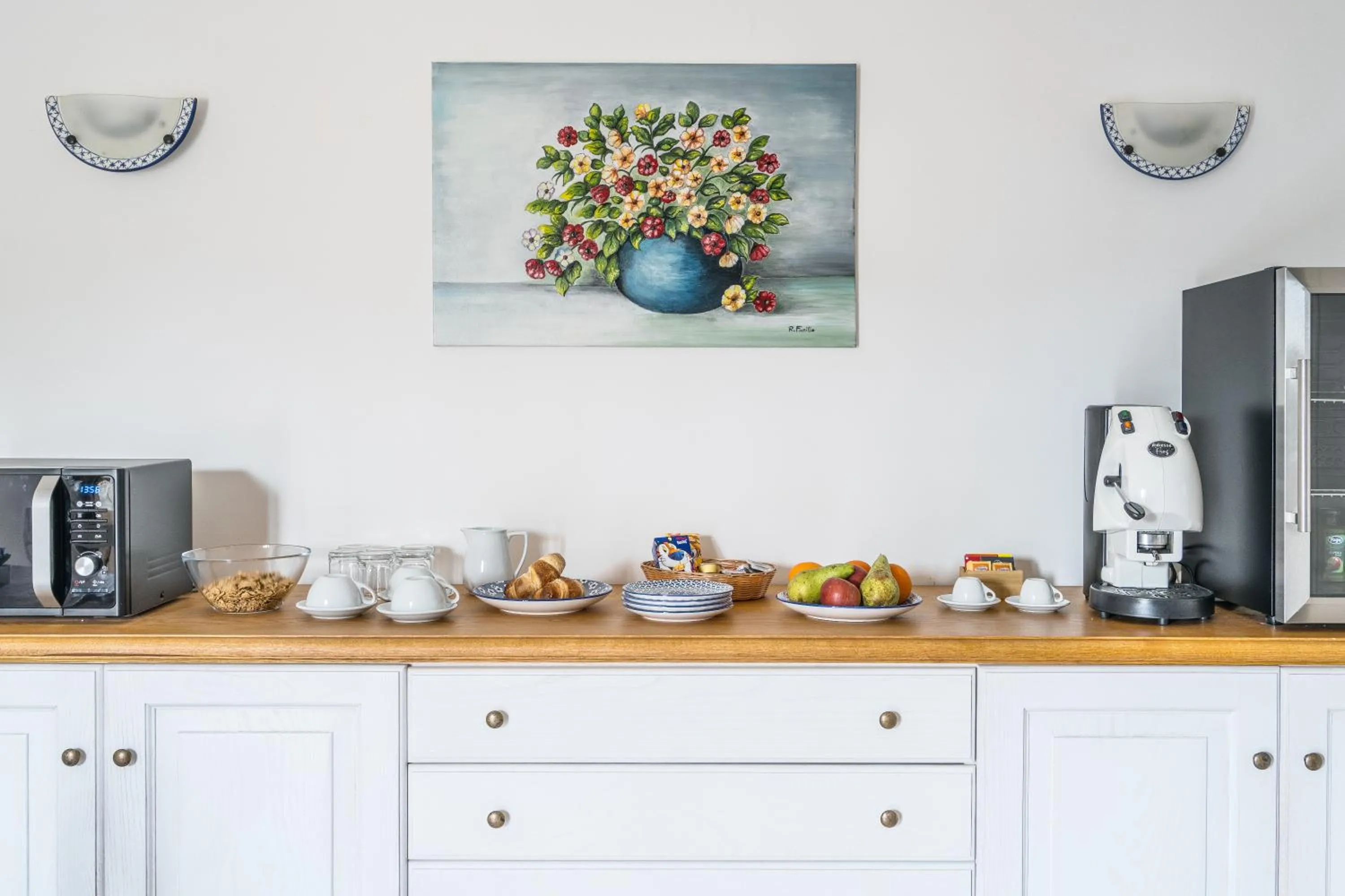 Food and drinks in Villa Prota