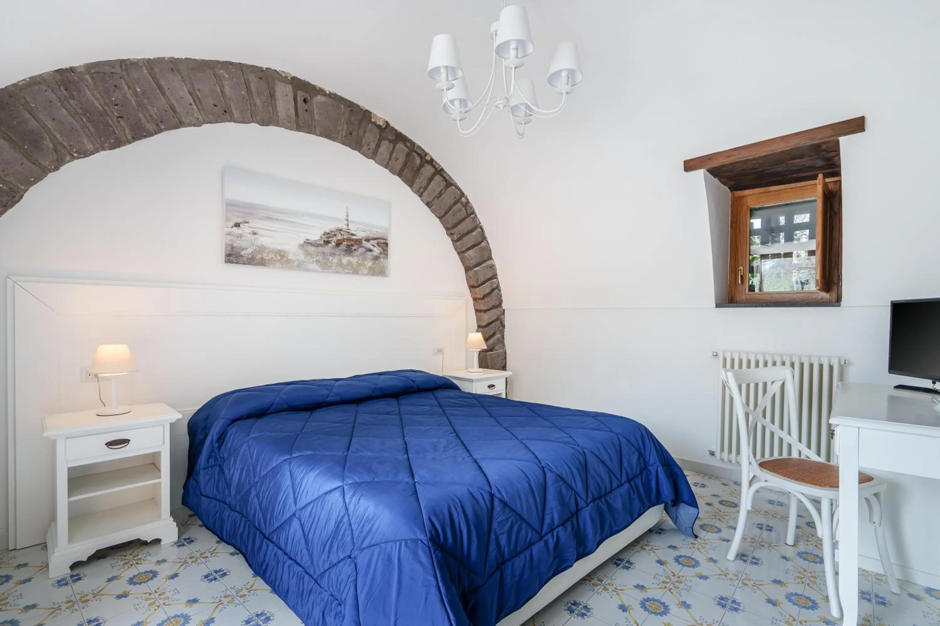 Bed in Villa Prota