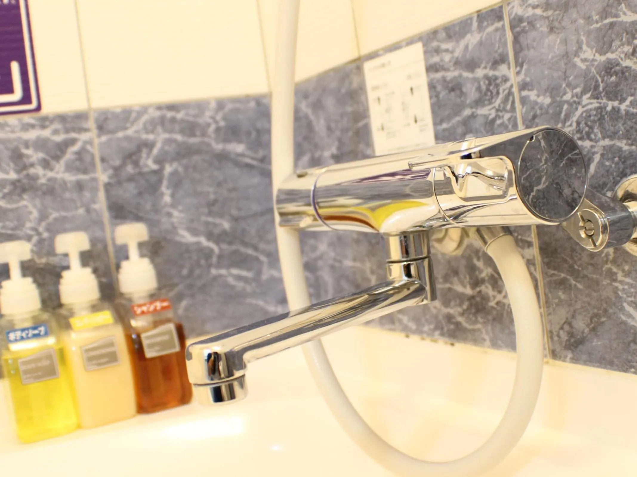 Shower in Vessel Hotel Ishigakijima