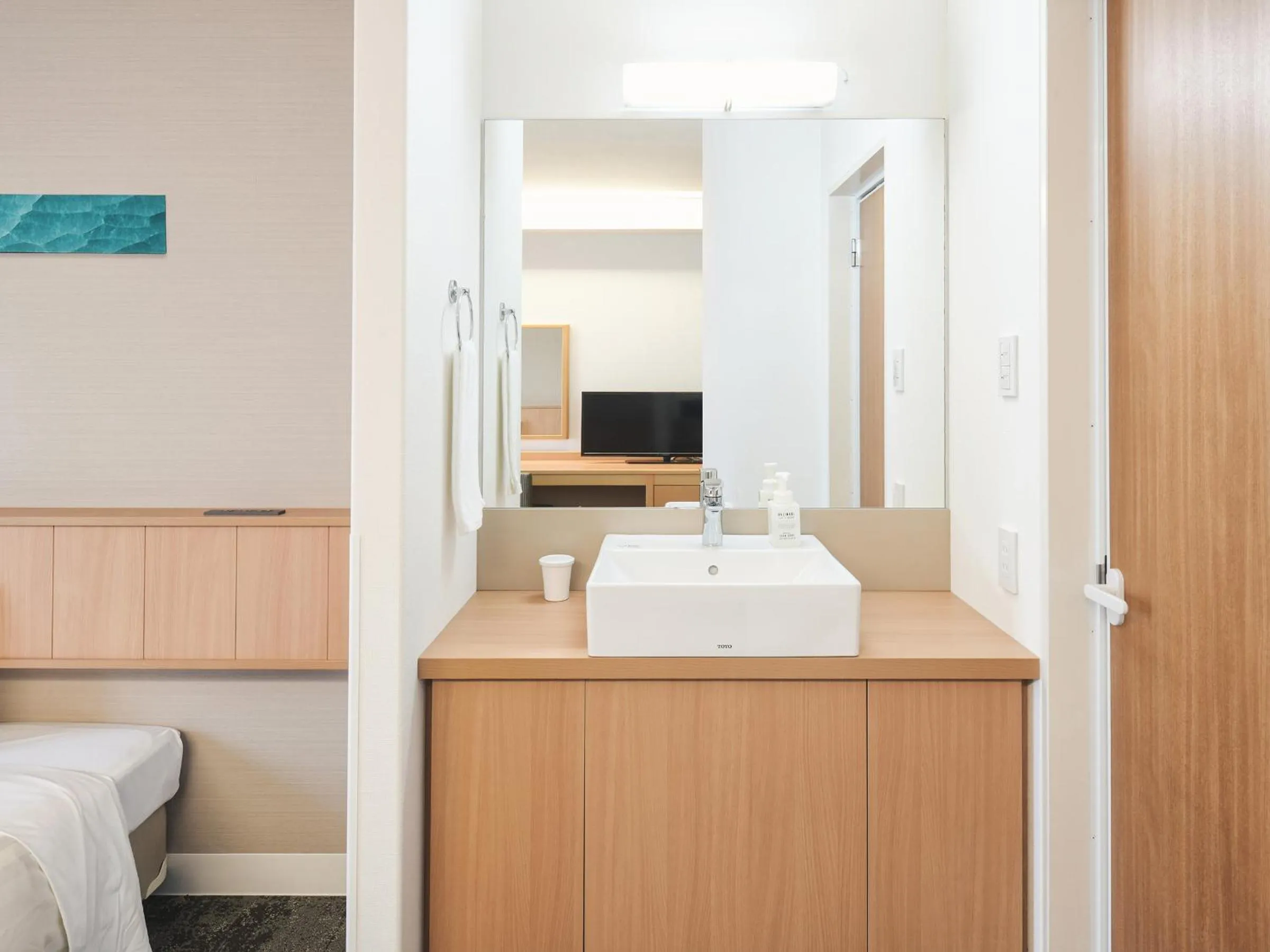 Photo of the whole room, Bed in Vessel Hotel Ishigakijima