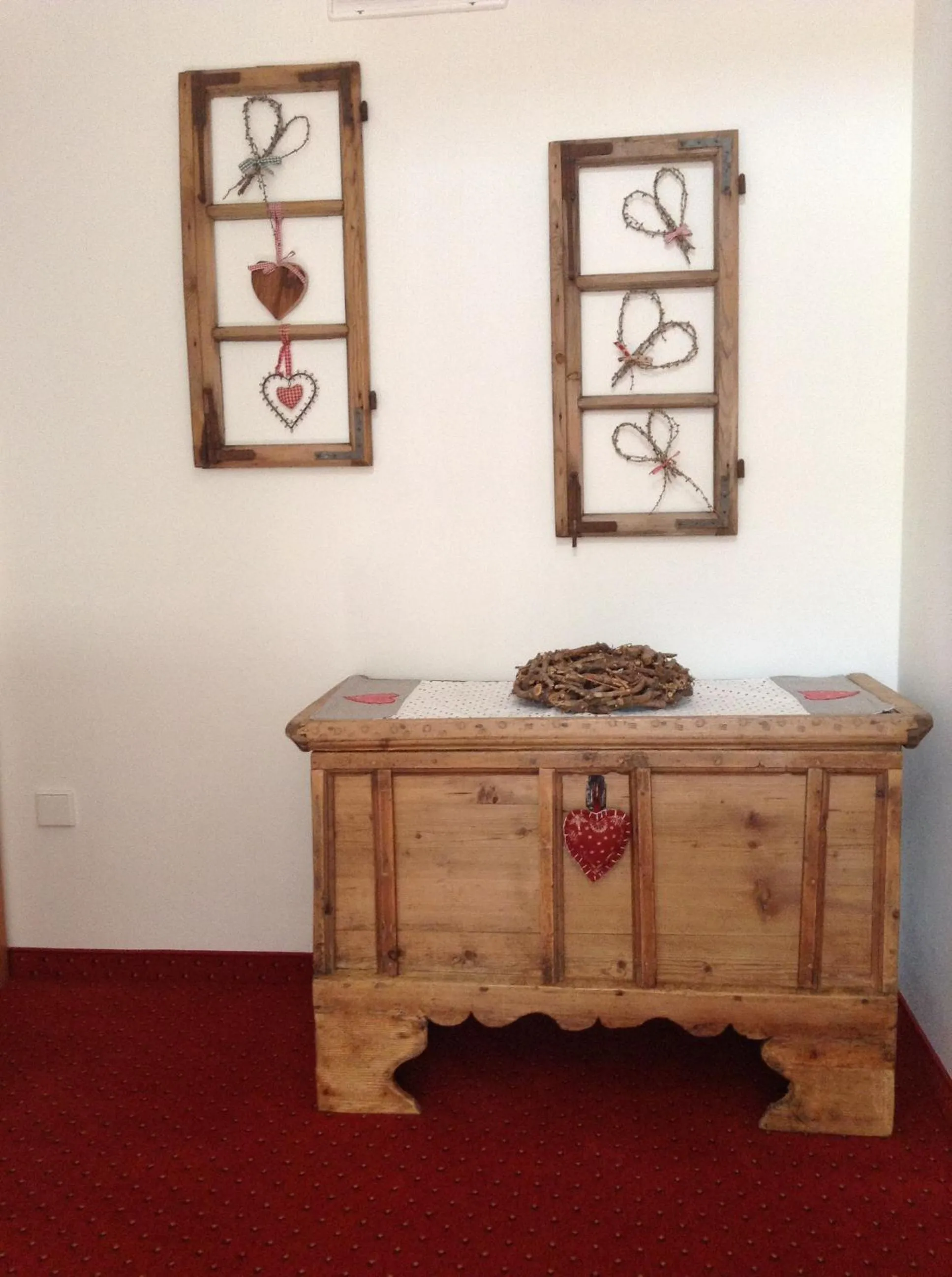 Decorative detail in Villa Seceda