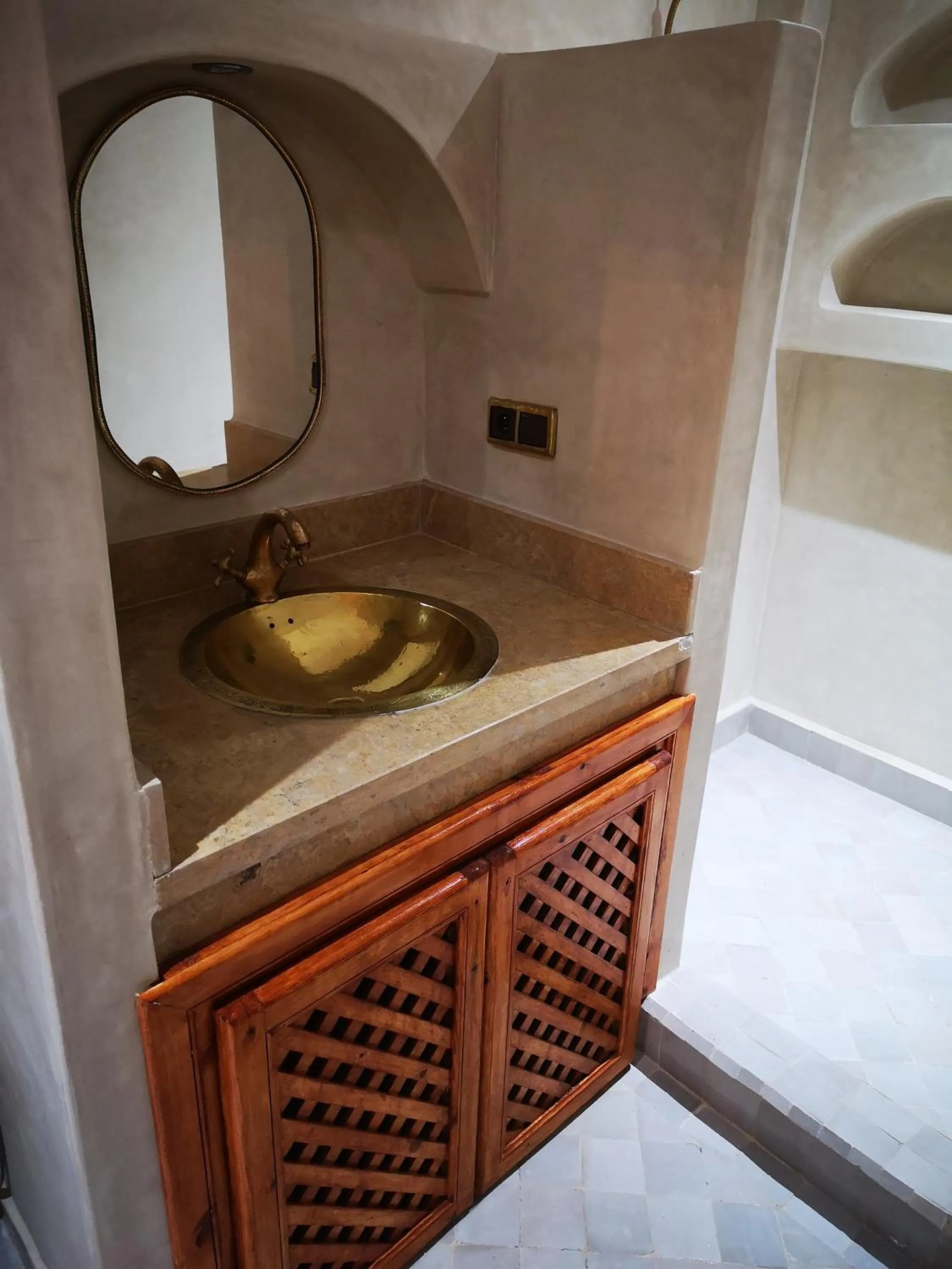 Bathroom in Riad azra Marrakech