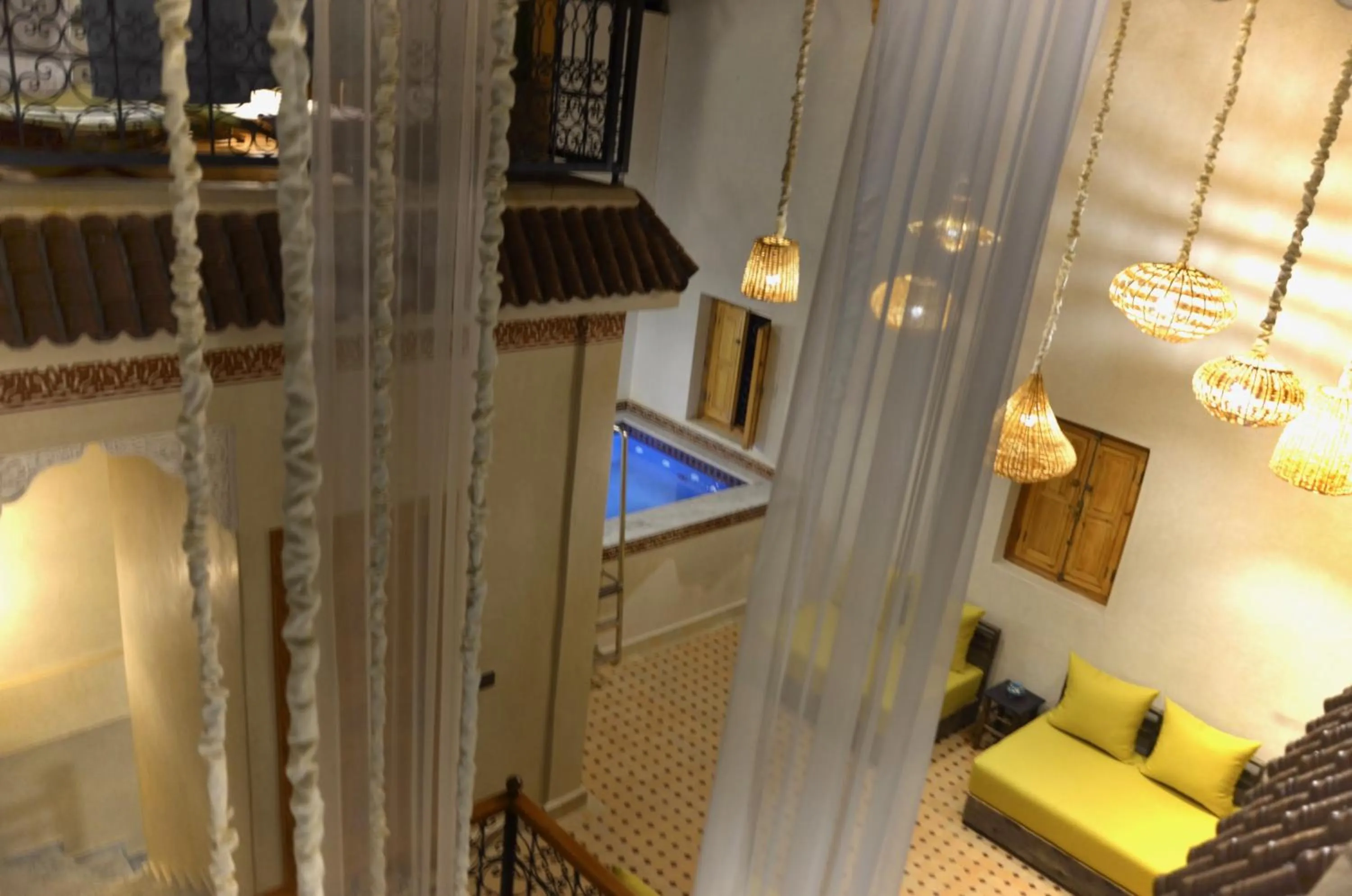 Bed in Riad azra Marrakech