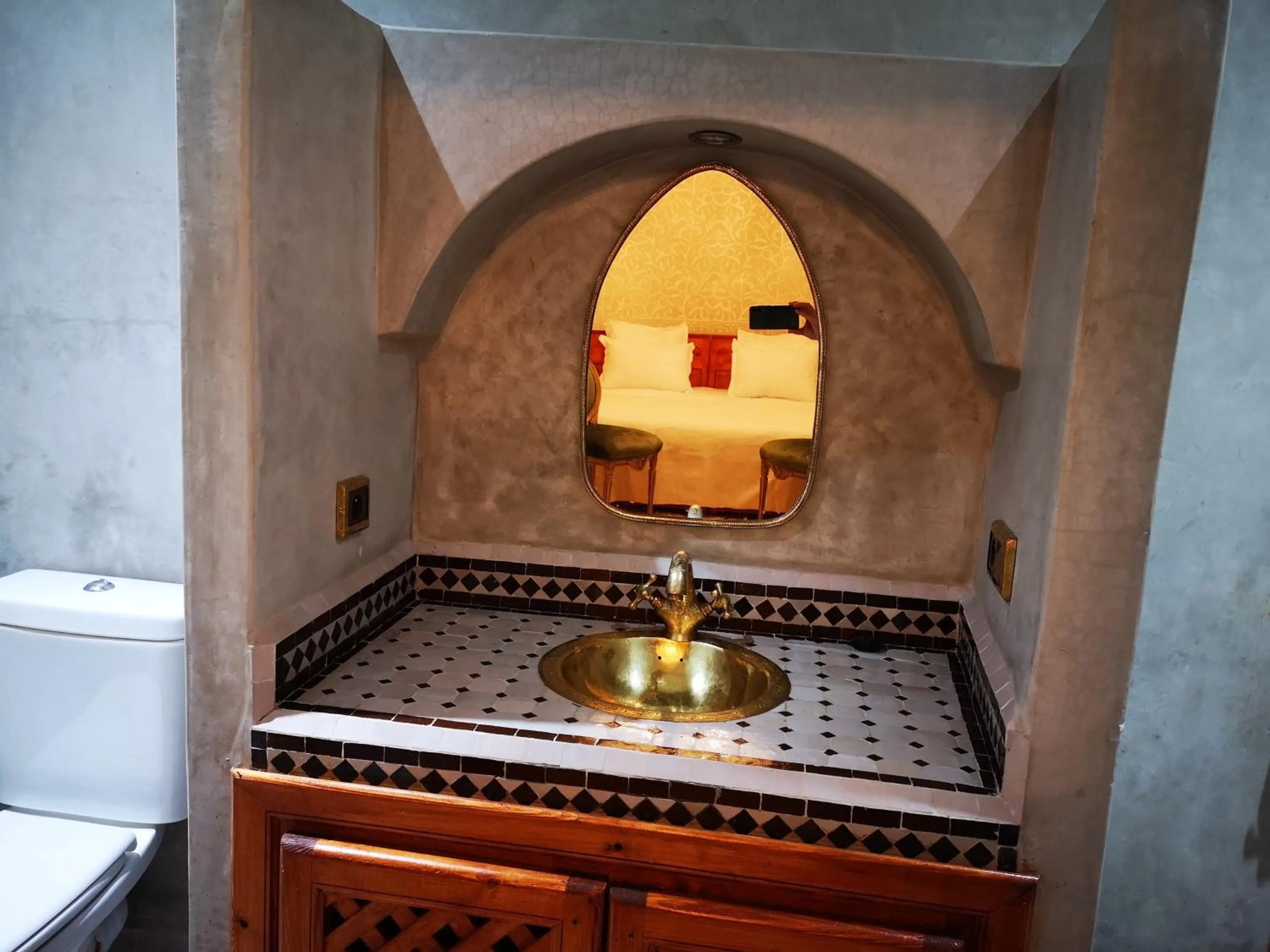 Bathroom in Riad azra Marrakech