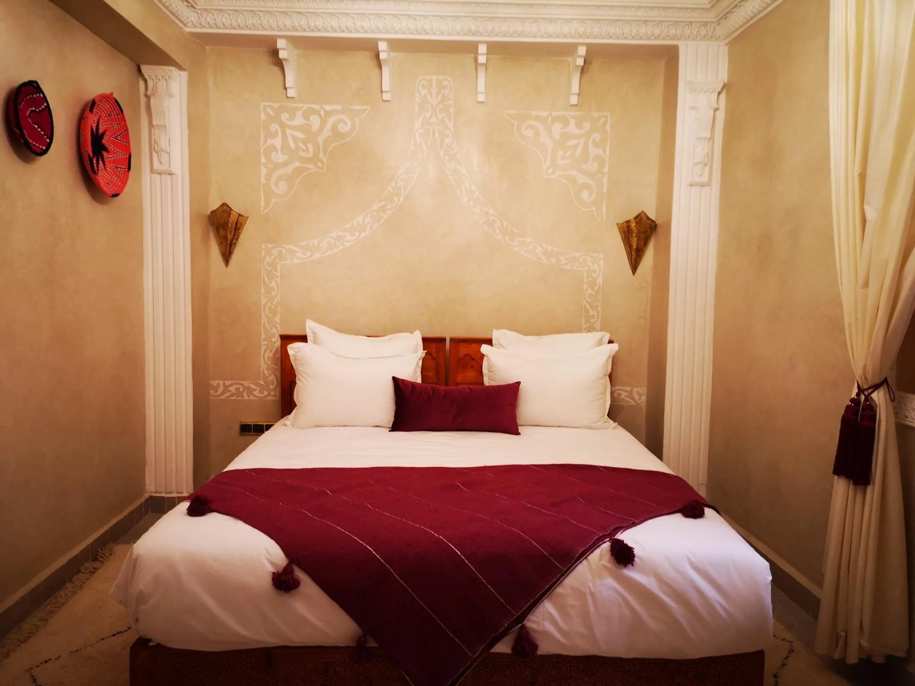 Bedroom, Bed in Riad azra Marrakech