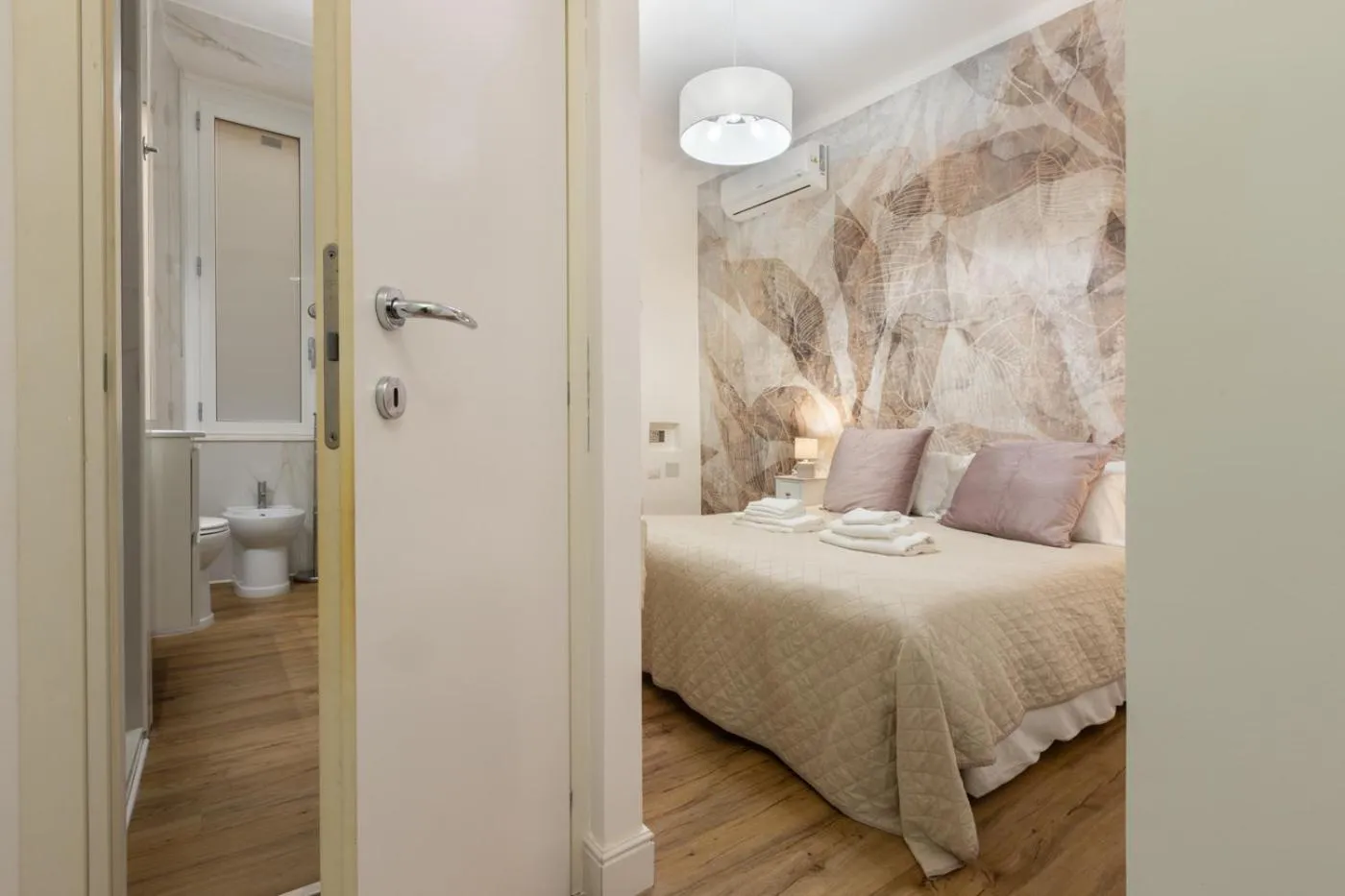 Bathroom, Bed in Fior Di Loto Rooms