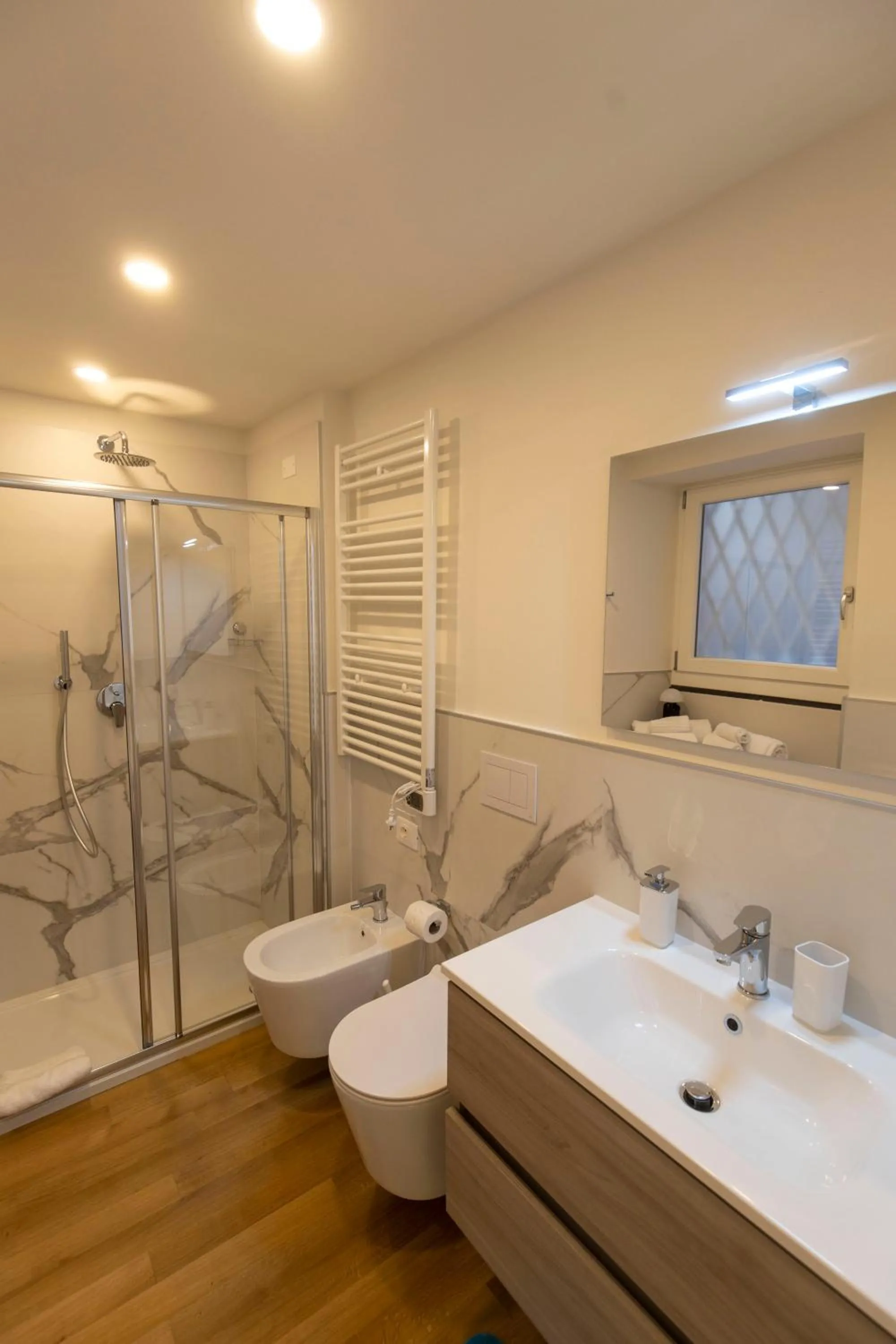 Bathroom in Center Loft Apartment